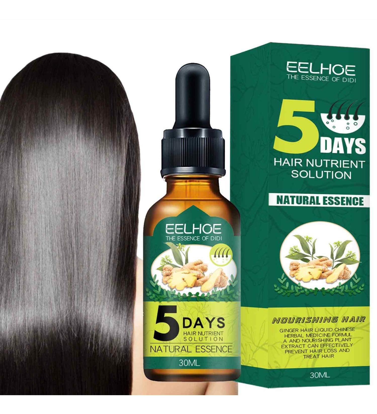 Ginger Hair SolutionNourishing Essential Oil for Hair Growth 30ML natural hair essence for damaged hair nourishes your hair Fukamou - Buy Online on GoSupps.com