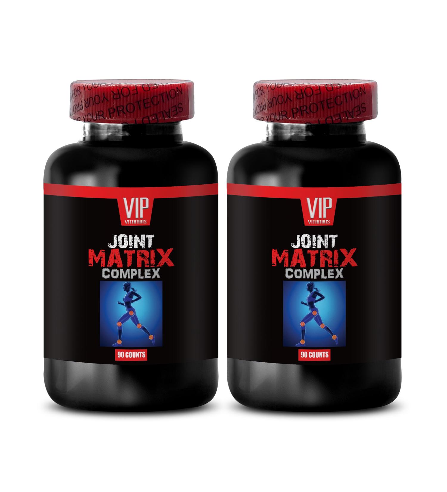 Joint Support Supplement - Joint and Back Care B-6 Devils Claw Joint Comfort MSM Supplement for Women Joint Support Chromium Glucosmine sulfate Premium Chondroitine Sulfate 2Bot - Buy Online on GoSupps.com