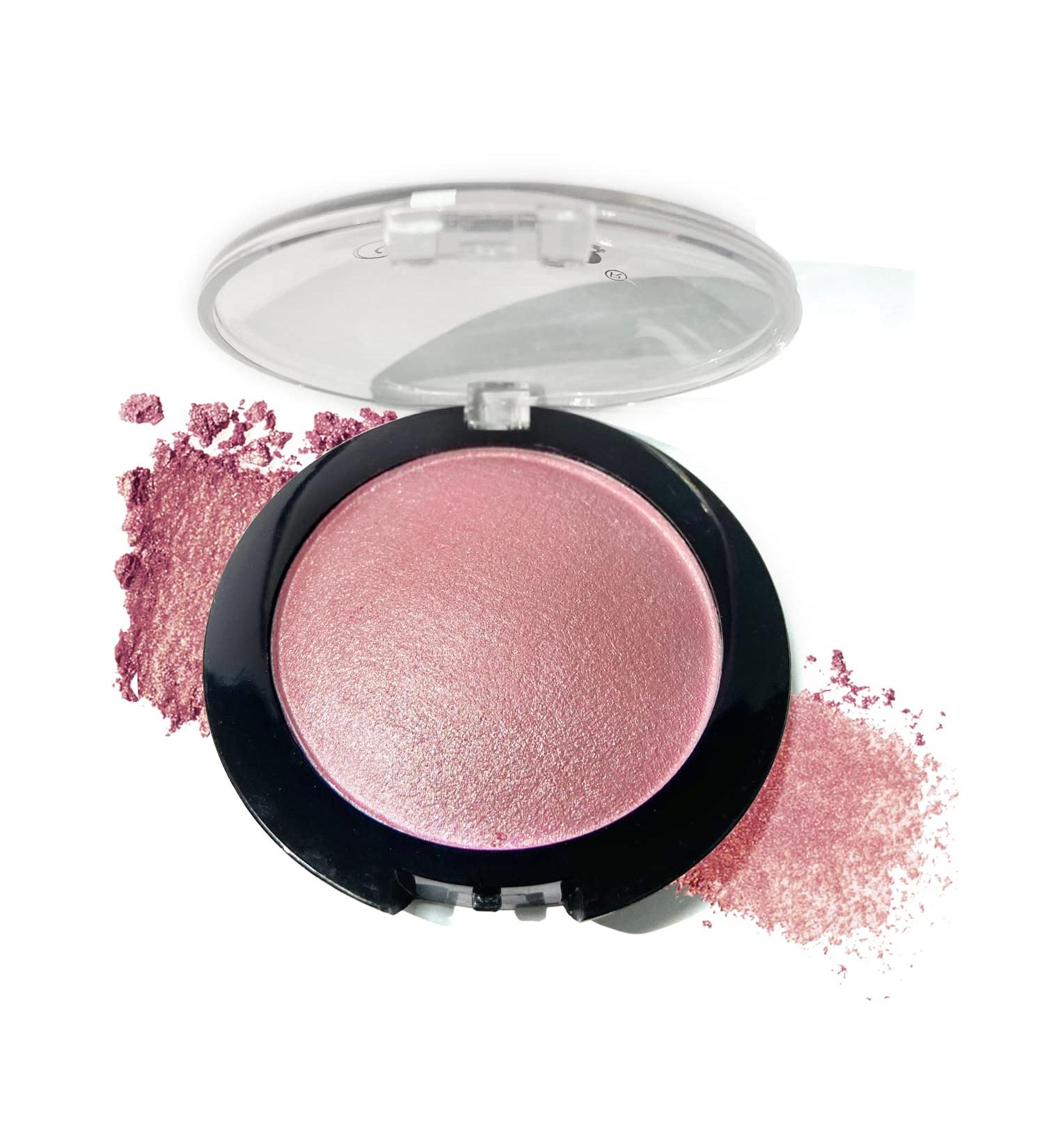 CarMela Baked Blush Palette - Highly Pigmented Shimmery Powder for Cheeks and Eyes - Buy Online on GoSupps.com