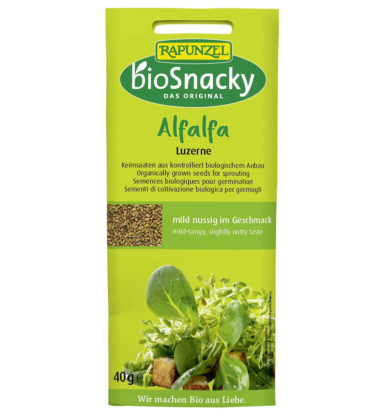 Rapunzel BioSnacky Alfalfa Seeds 40g