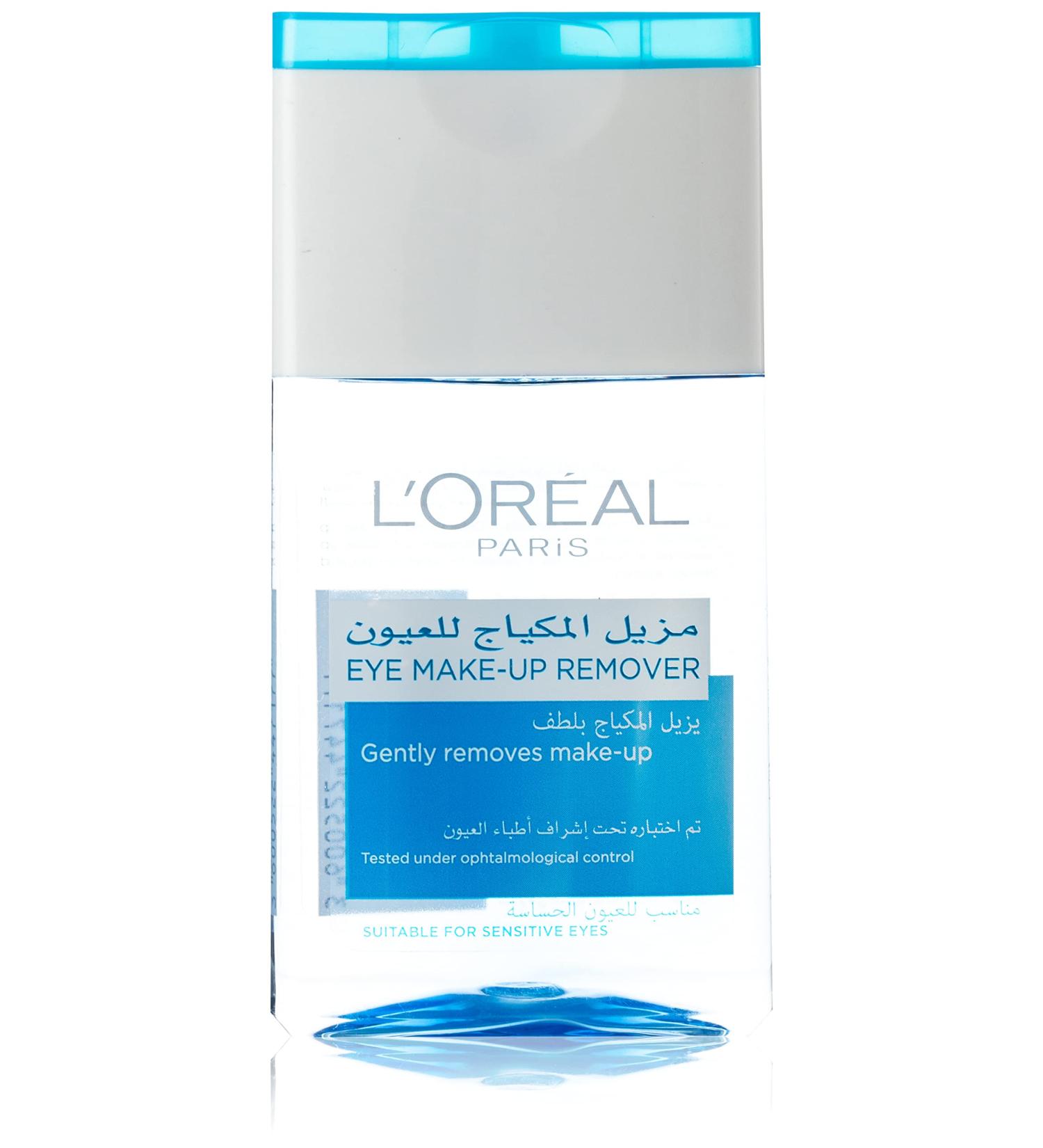 LOreal Gentle Eye Make-Up Remover 125ml - Effective Soothing & International Shipping Available - Buy Online on GoSupps.com