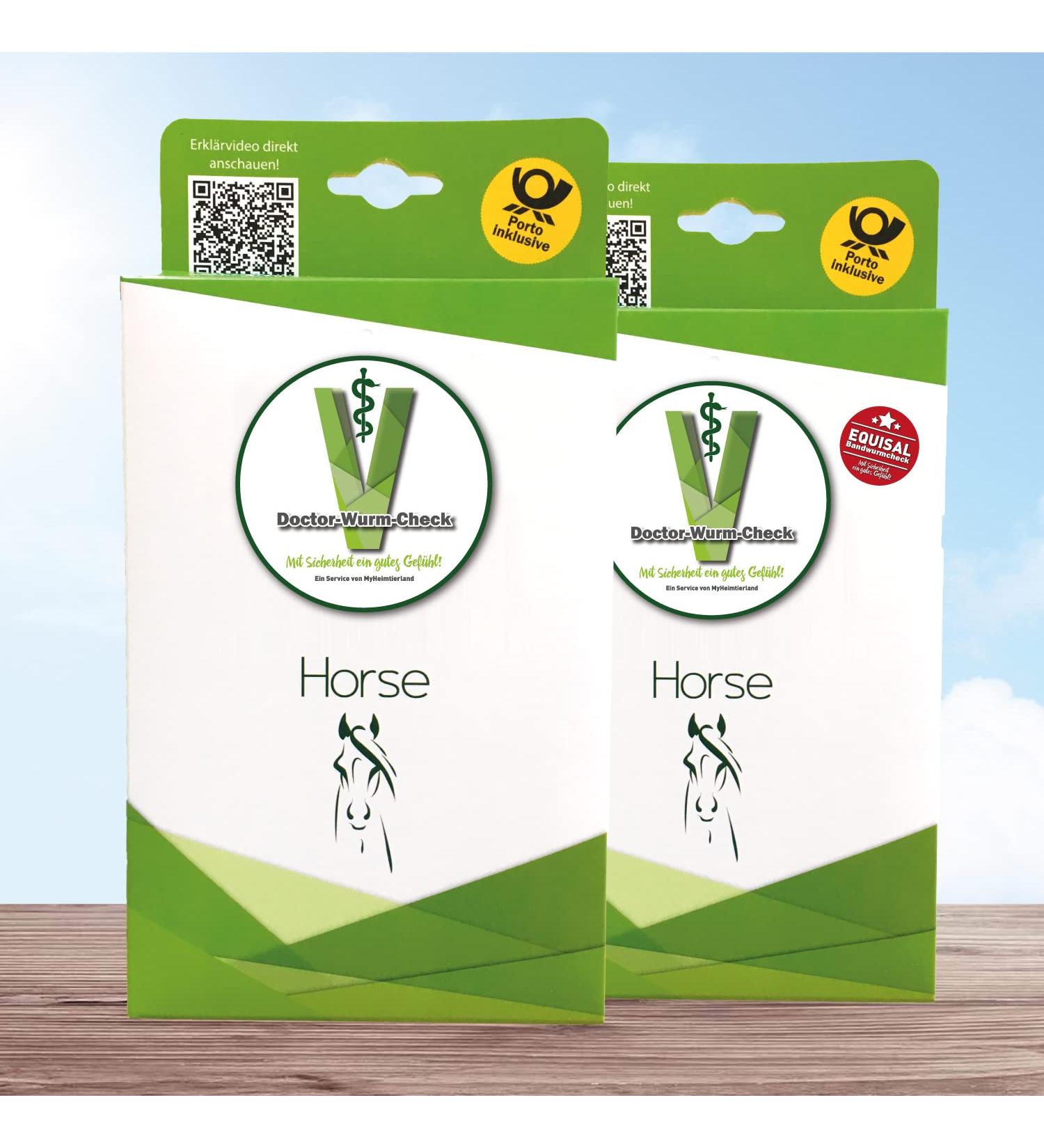 Combined Selective Deworming Package for Horses | Equisal Tapeworm Practical Saliva Test - International Shipping - Buy Online on GoSupps.com