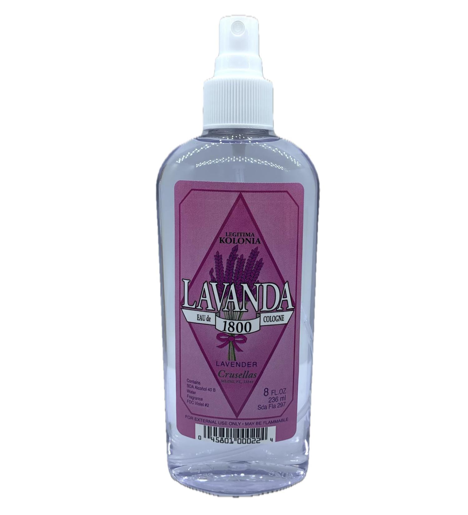 Legitima Kolonia 1800 Lavender (Lavanda) Pump Spray Cologne 8 Fl. Oz. 8 Fl Oz (Pack of 1)