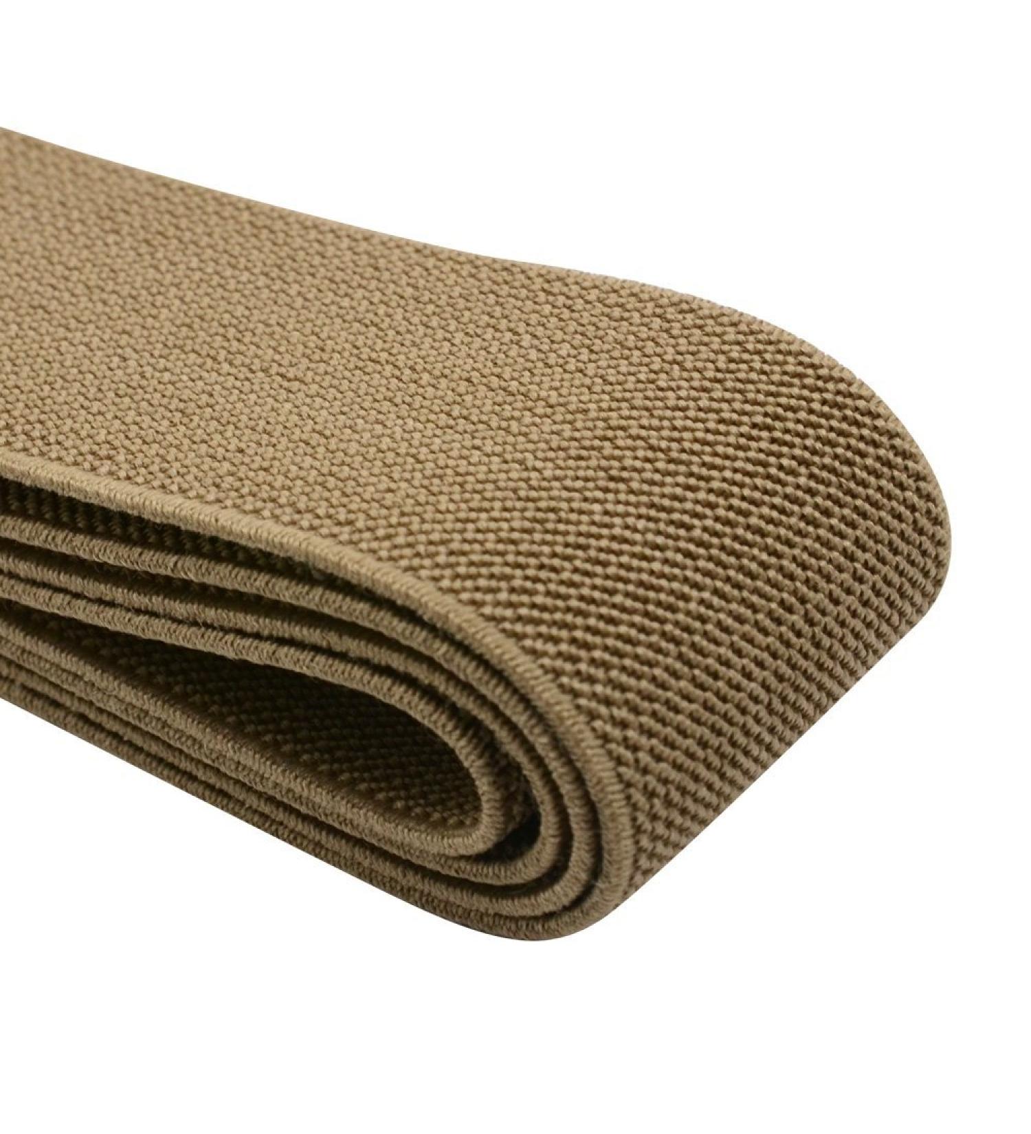 Strapcrafts 1.5-Inch Wide Colored Double-Side Twill Woven Elastic - 2 Yards Khaki 32140 - Buy Online on GoSupps.com