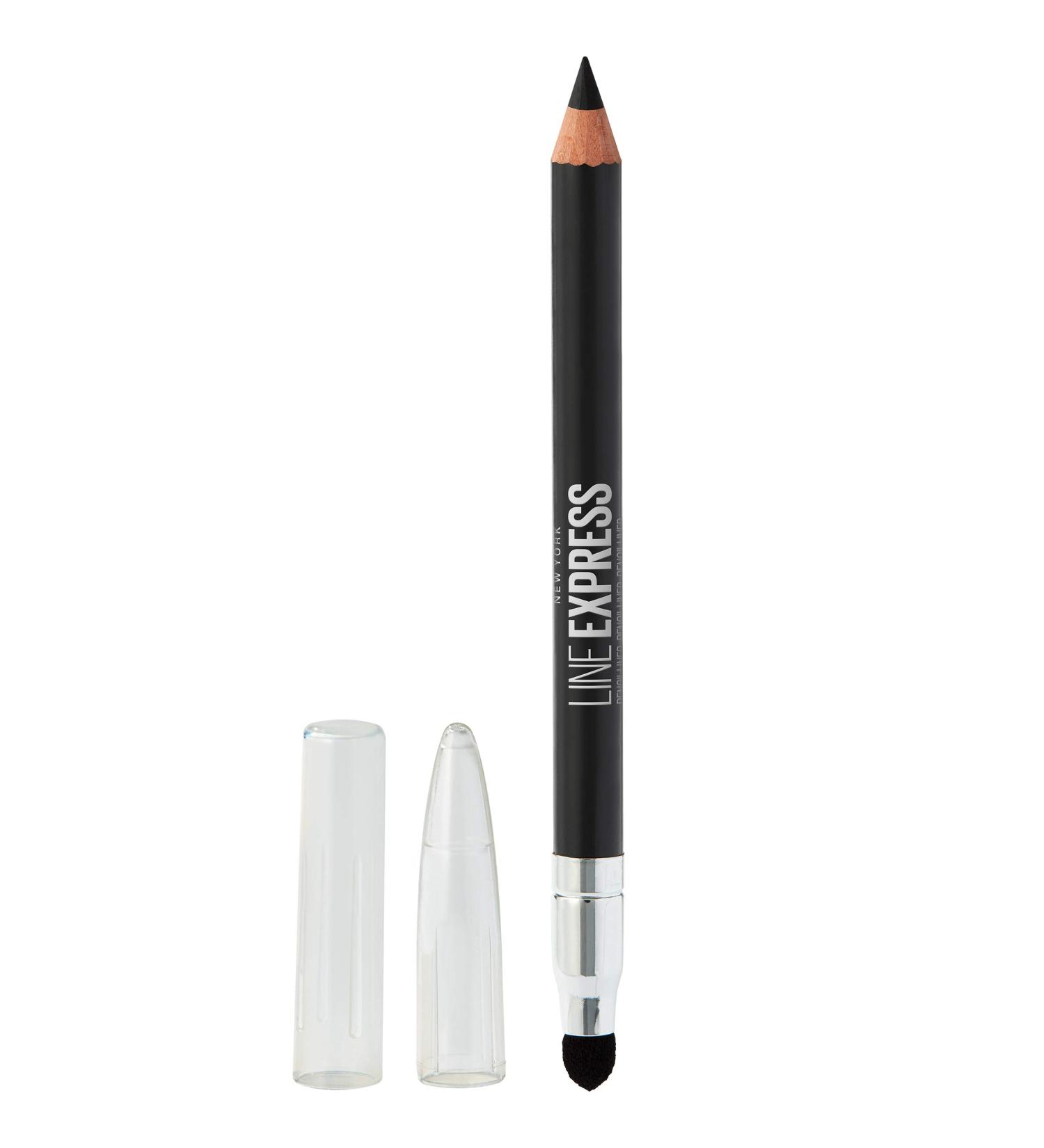 Maybelline Line Express Soft Black Eyeliner Pencil with Smudger Tip - 0.035 oz - Buy Online on GoSupps.com