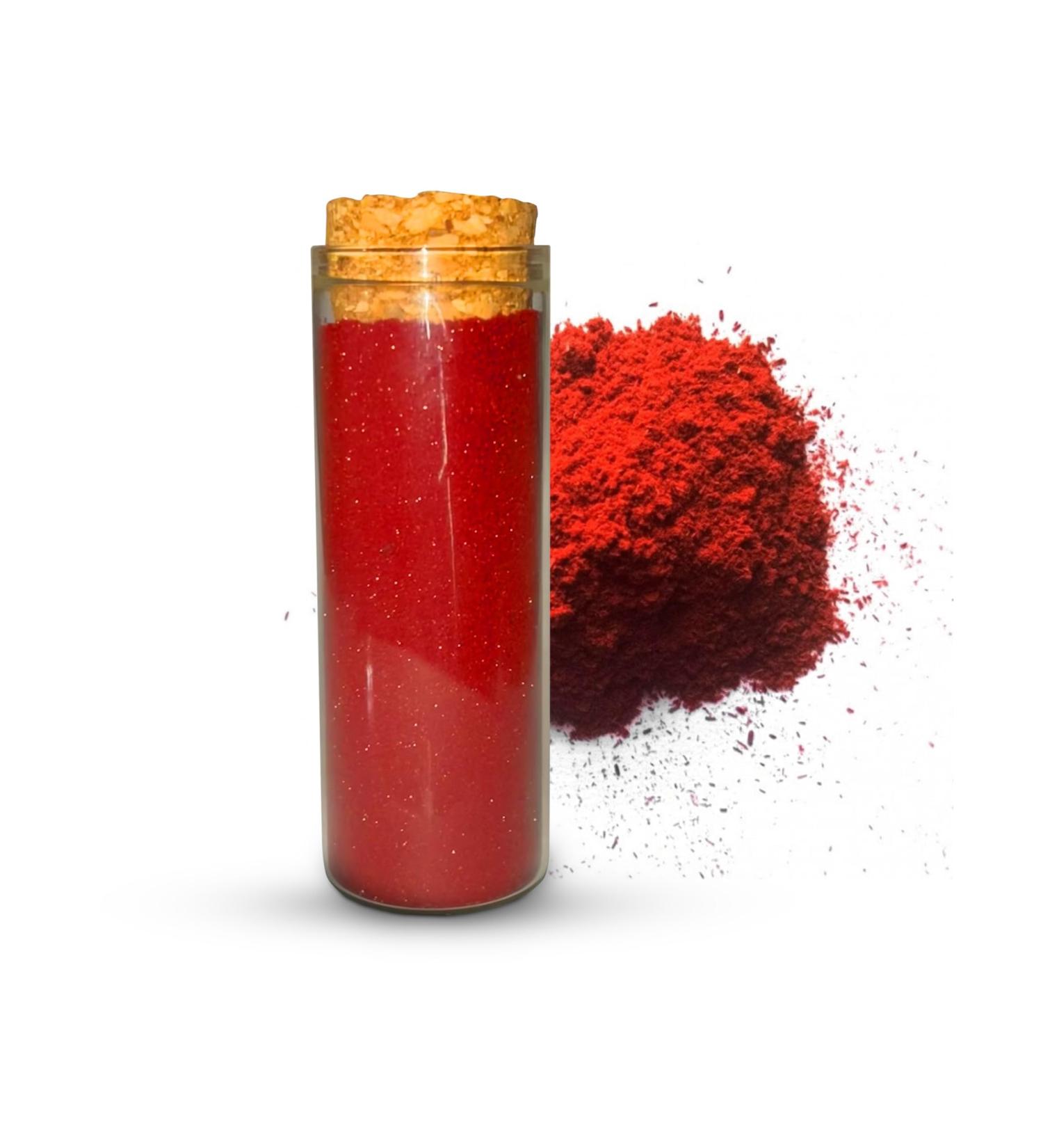33g Moroccan Red Poppy Powder 100% Natural VEGAN Glitter Moroccan Lip Stain Powder.