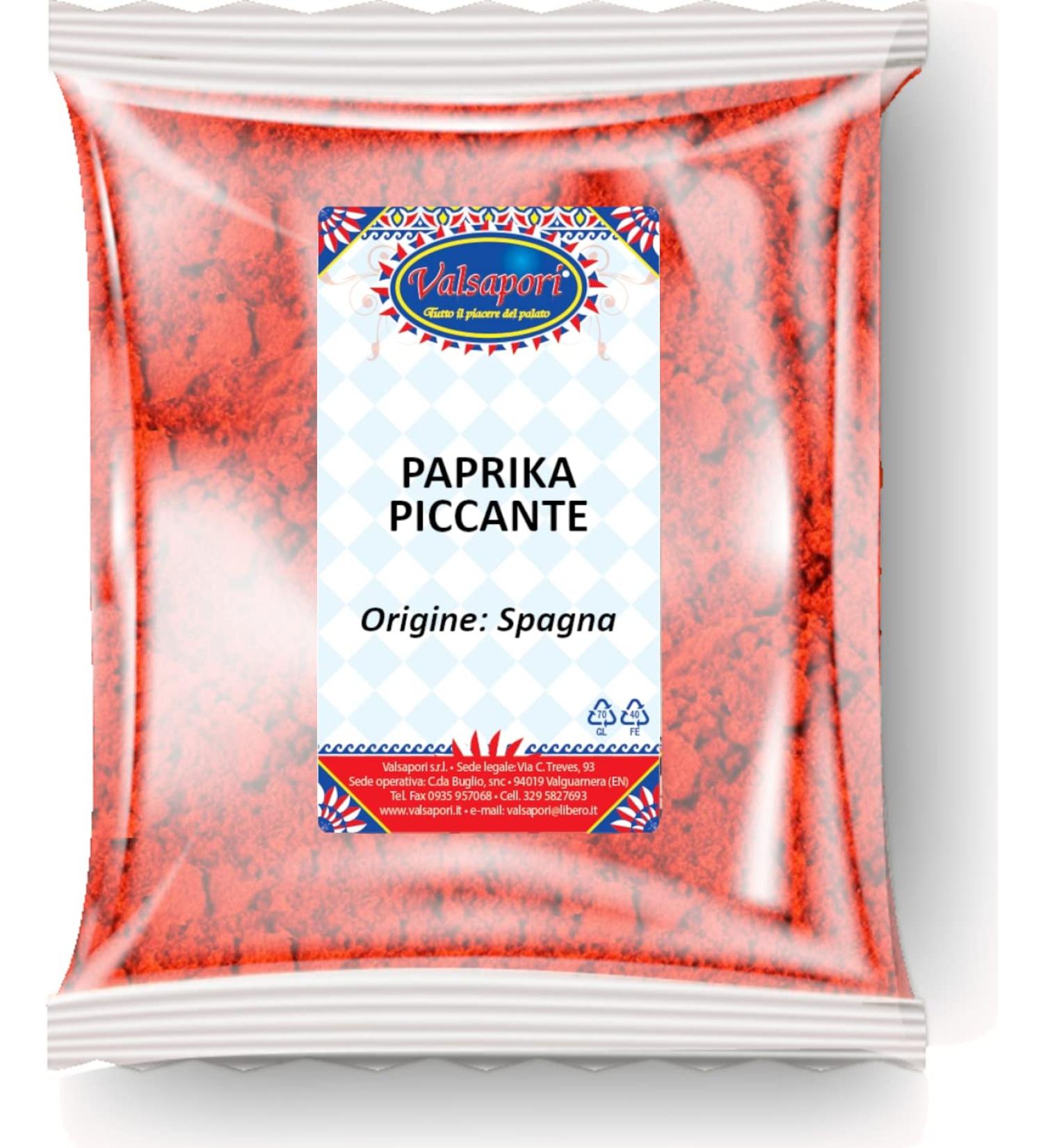  HOME LINE Sun-dried spicy paprika powder 250g pack | Gluten-free vegan | Strong and assertive flavor ideal for adding a kick - Buy Online on GoSupps.com