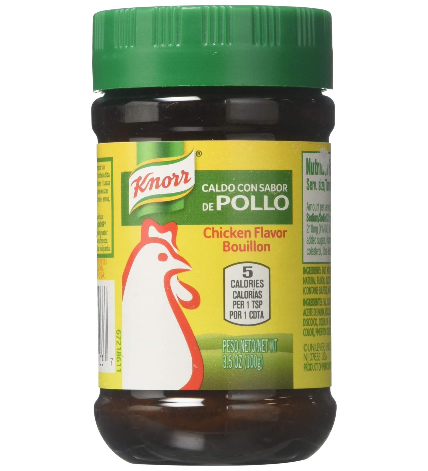 Knorr Granulated Chicken Bouillon 3.5 oz - Premium Seasoning - Buy Online on GoSupps.com