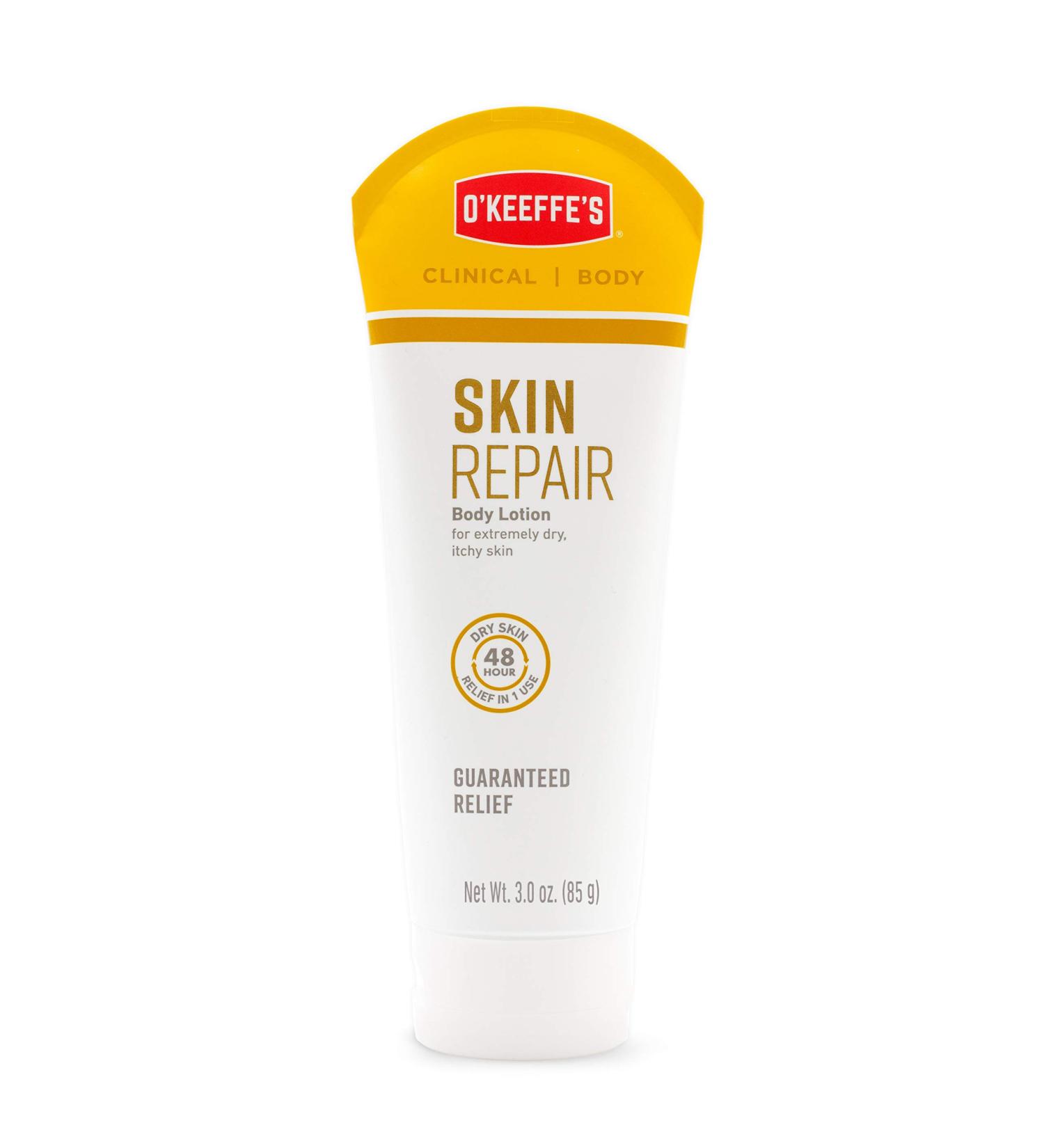 O'Keeffe's Skin Repair Body Lotion 3.0 Ounce Tube - Dry Skin Moisturizer - Buy Online on GoSupps.com