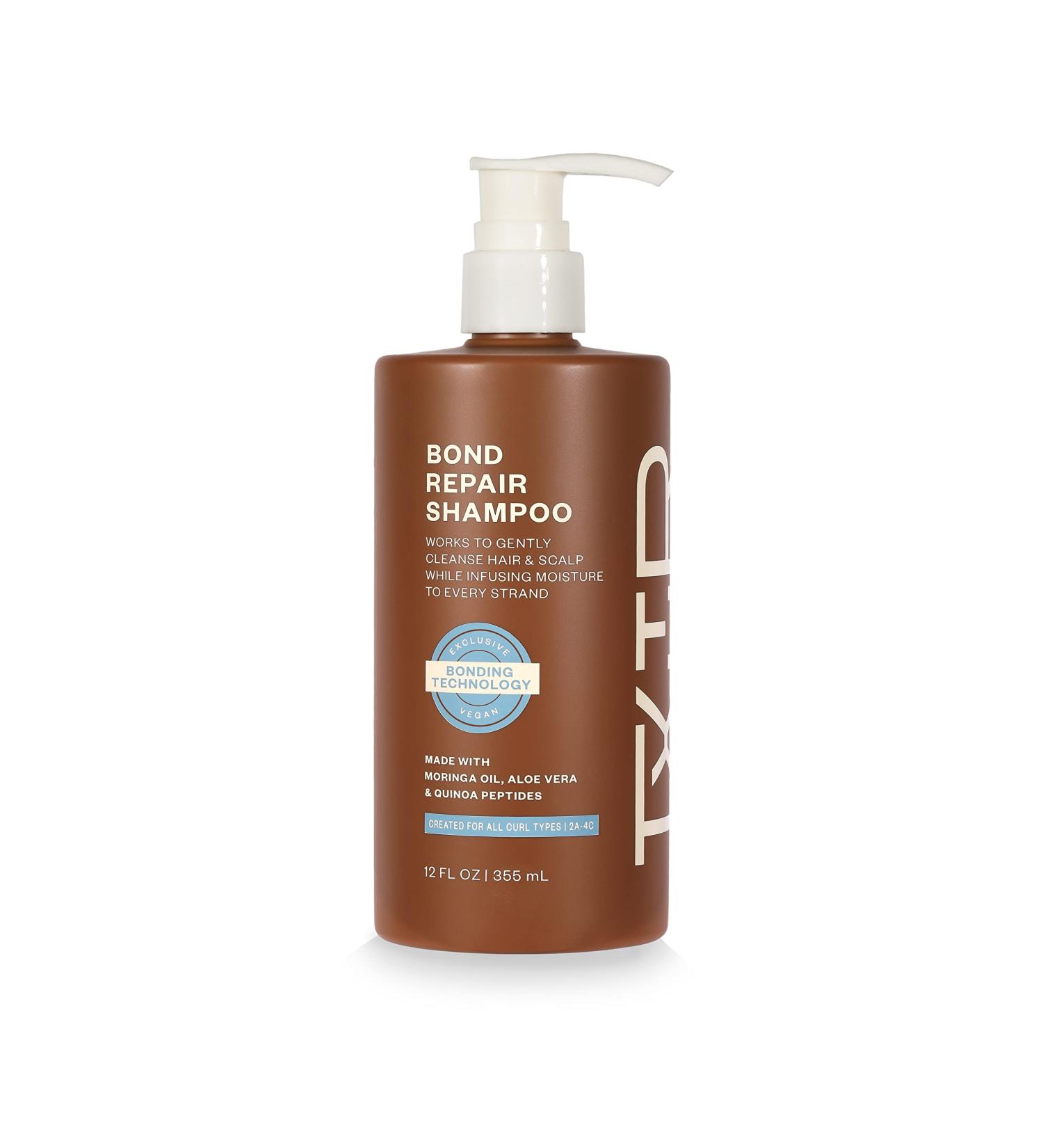 Bond Repair Shampoo for All Textured Hair | Hydrating & Gentle Cleanser for Waves Coils Kinks & Curls - 12 Fl Oz - Buy Online on GoSupps.com