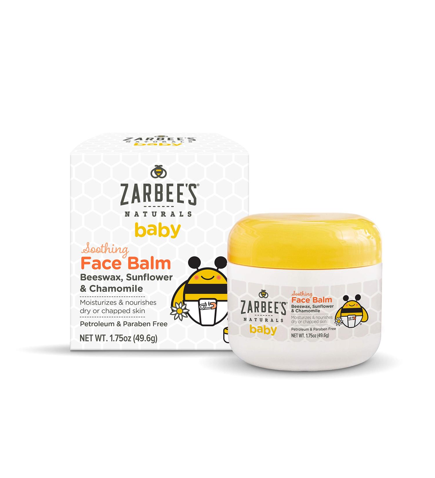 Zarbeeâ€™s Baby Soothing Face Balm 1.75 oz | Gentle Skin Relief - Buy Online on GoSupps.com