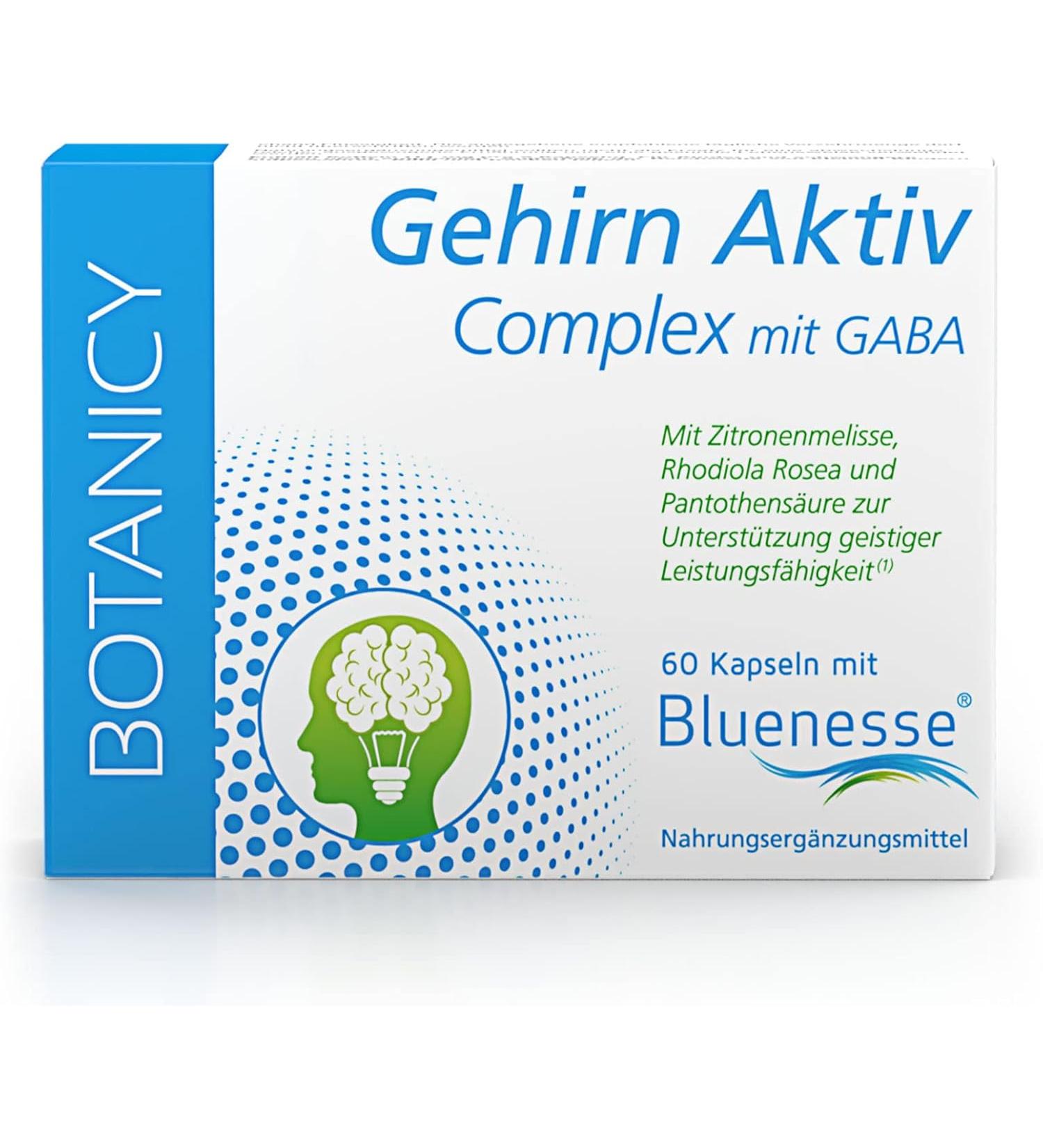 Botanicy Brain Active Complex - 60 Capsules - Buy Online on GoSupps.com