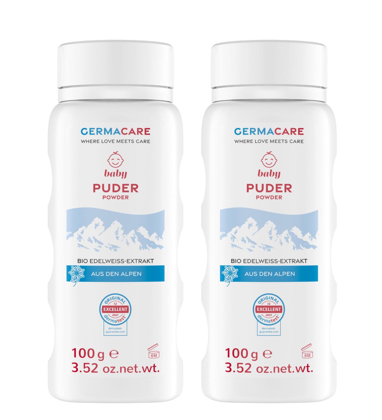 GERMACARE Baby Powder 100g - Deeply protects baby's delicate skin and prevents skin cracks and inflammation with premium ingredients such as - Buy Online on GoSupps.com