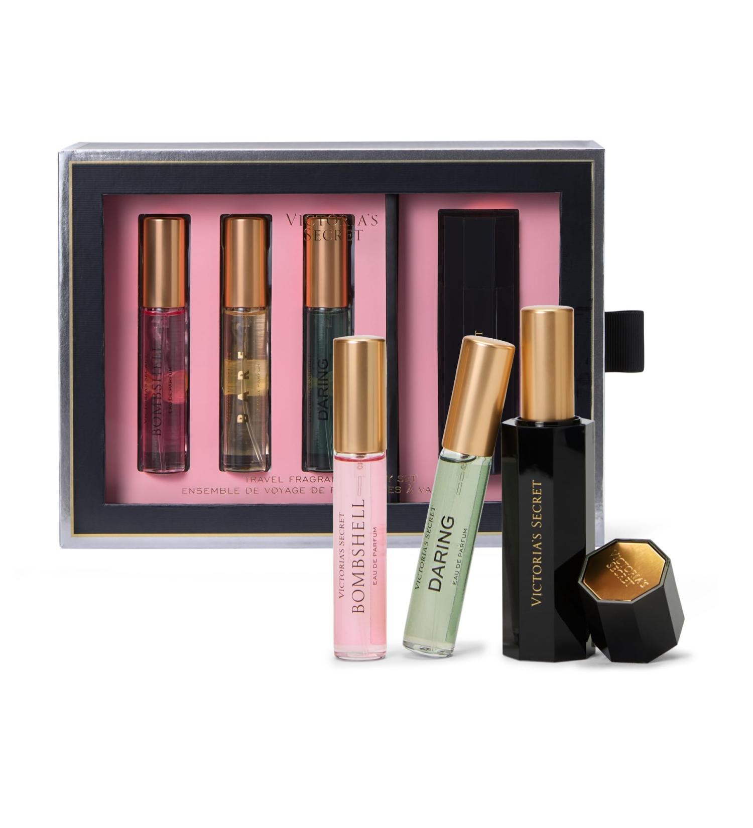 Victoria's Secret Travel Fragrance Spray Gift Set Bombshell Bare & Daring Assorted Scents - Buy Online on GoSupps.com