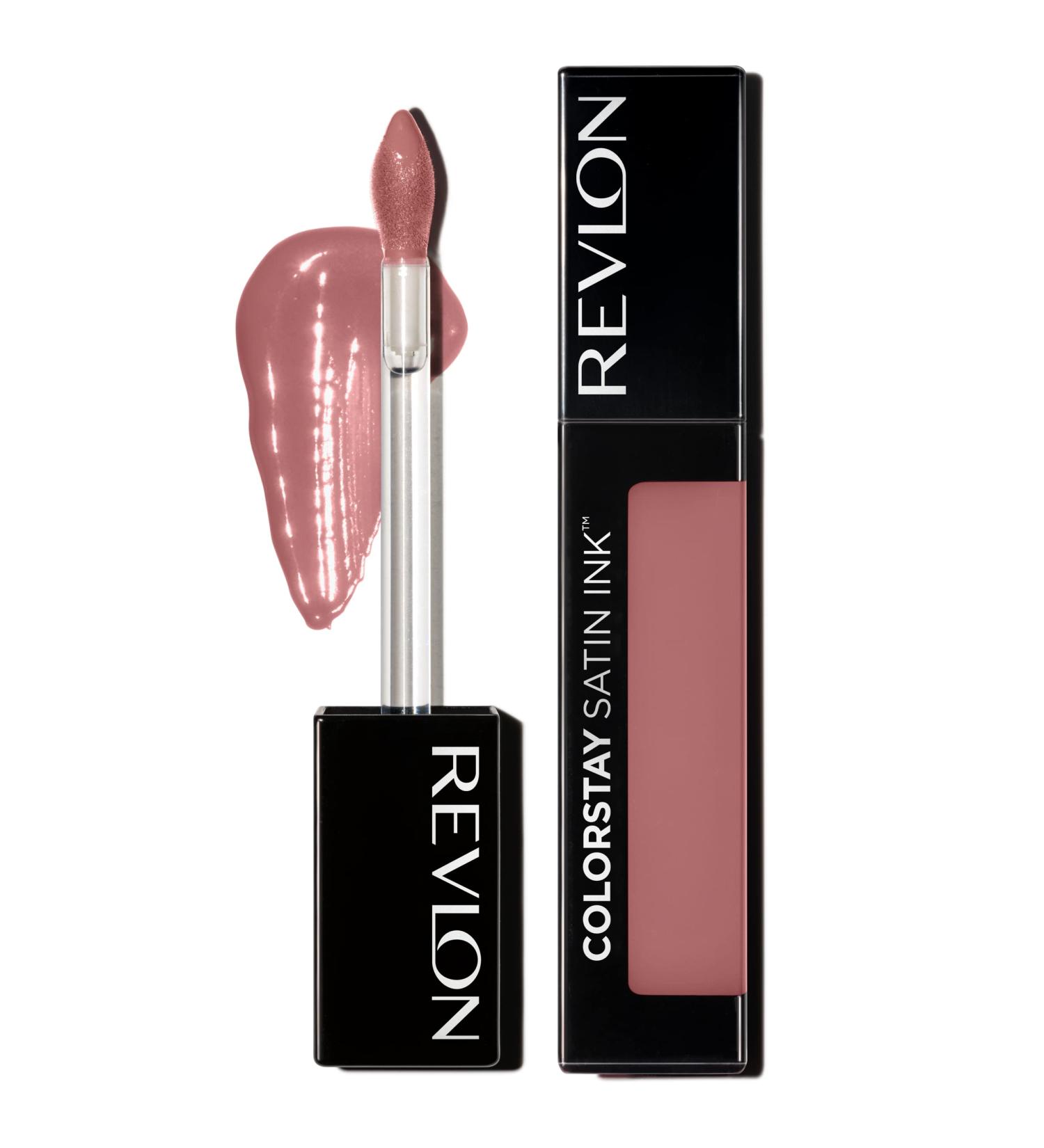 Revlon ColorStay Satin Ink Liquid Lipstick in Partner in Crime - Longwear Lip Color for Spooky Halloween Makeup - Buy Online on GoSupps.com