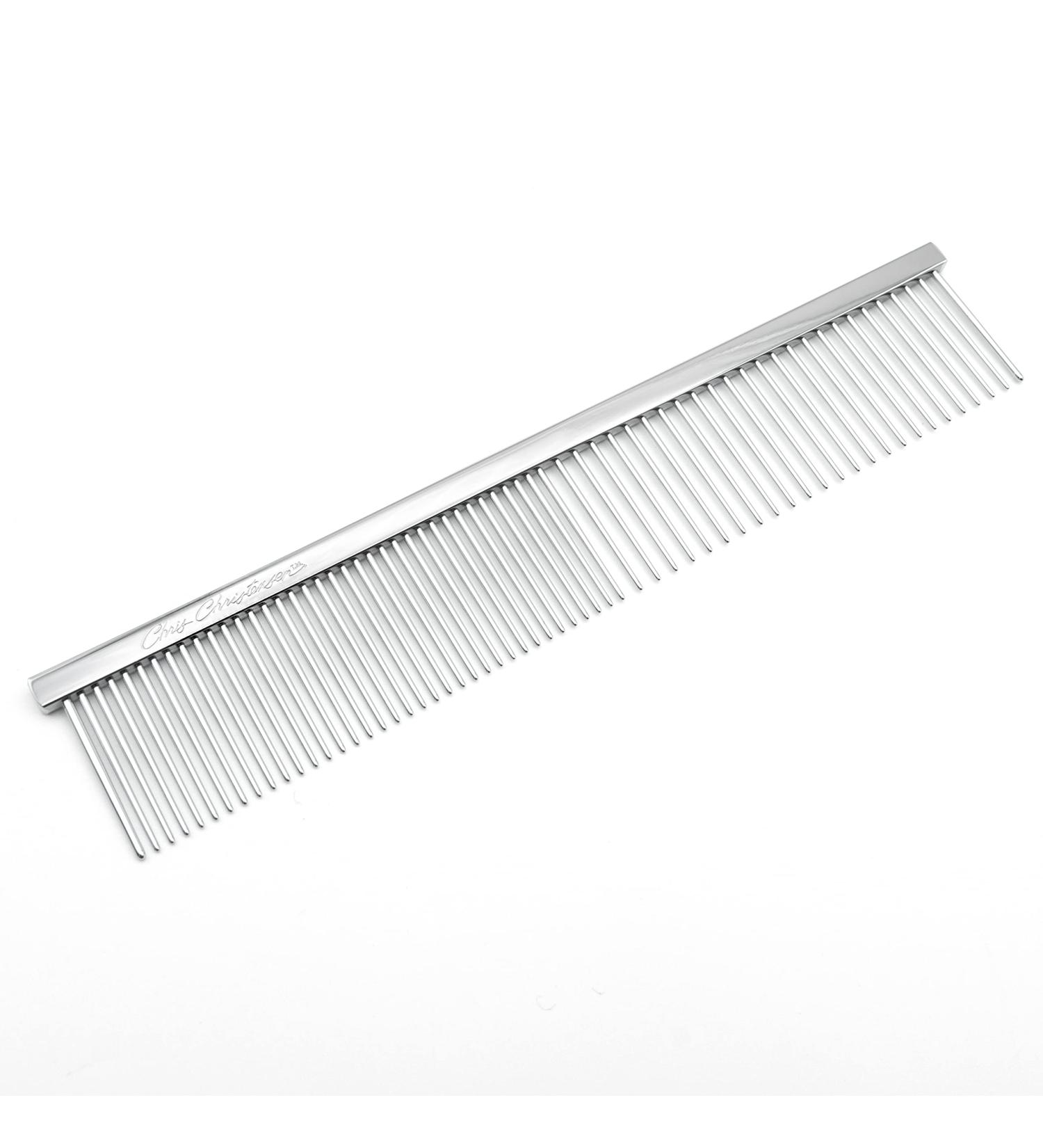 Chris Christensen 7.5 Inch Butter Comb Metallic - Fine/Coarse - Buy Online on GoSupps.com