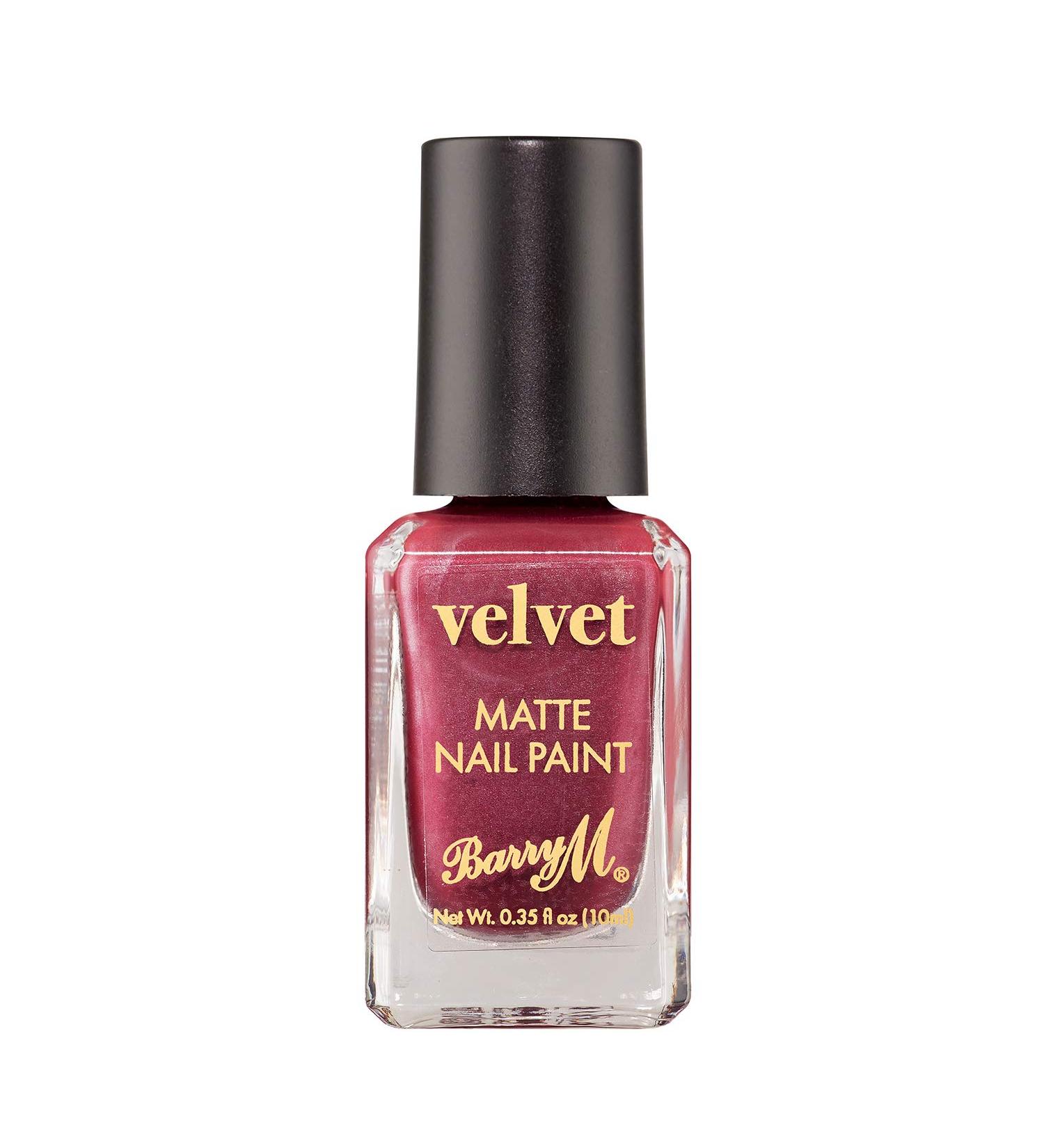 Barry M Cosmetics Velvet Nails in Crimson Couture Burning Sand - Long-Lasting Nail Polish - Buy Online on GoSupps.com
