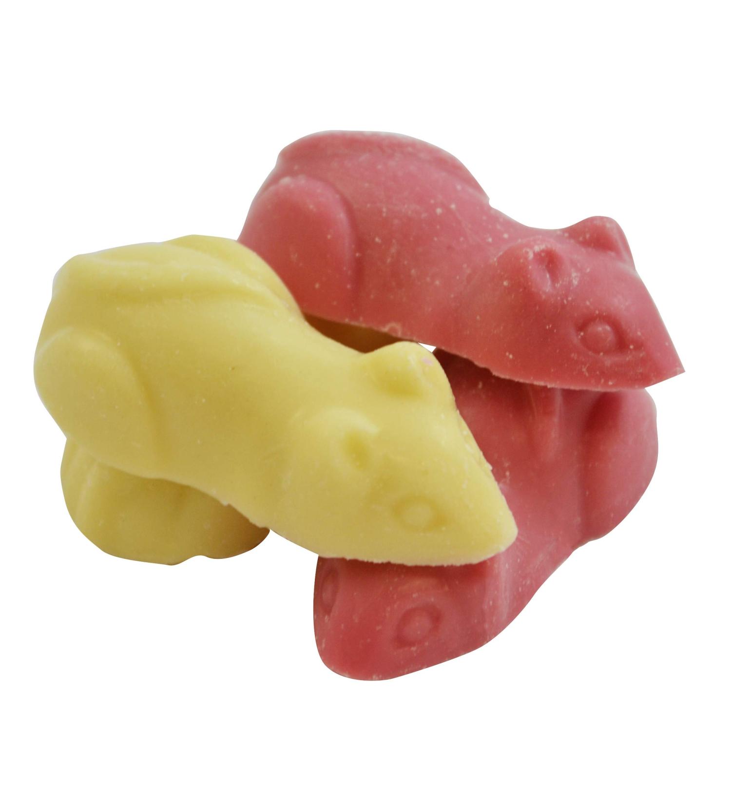Pink and White Mice - 200g Chocolate Sweets