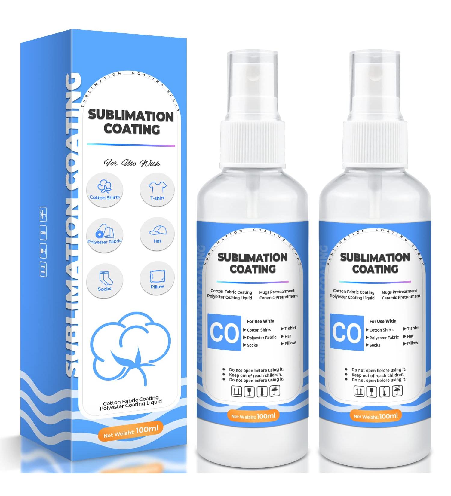 2023 Sublimation Spray Upgrade Formula for Cotton/Polyester Fabric - Quick Dry/Super Adhesion - Buy Online on GoSupps.com