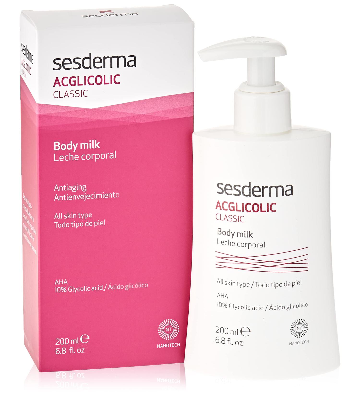 Sesderma ACGLICOLIC CLASSIC Body Lotion 6.8 Fl Oz - Smooth and Hydrate Skin | Single Pack - Buy Online on GoSupps.com