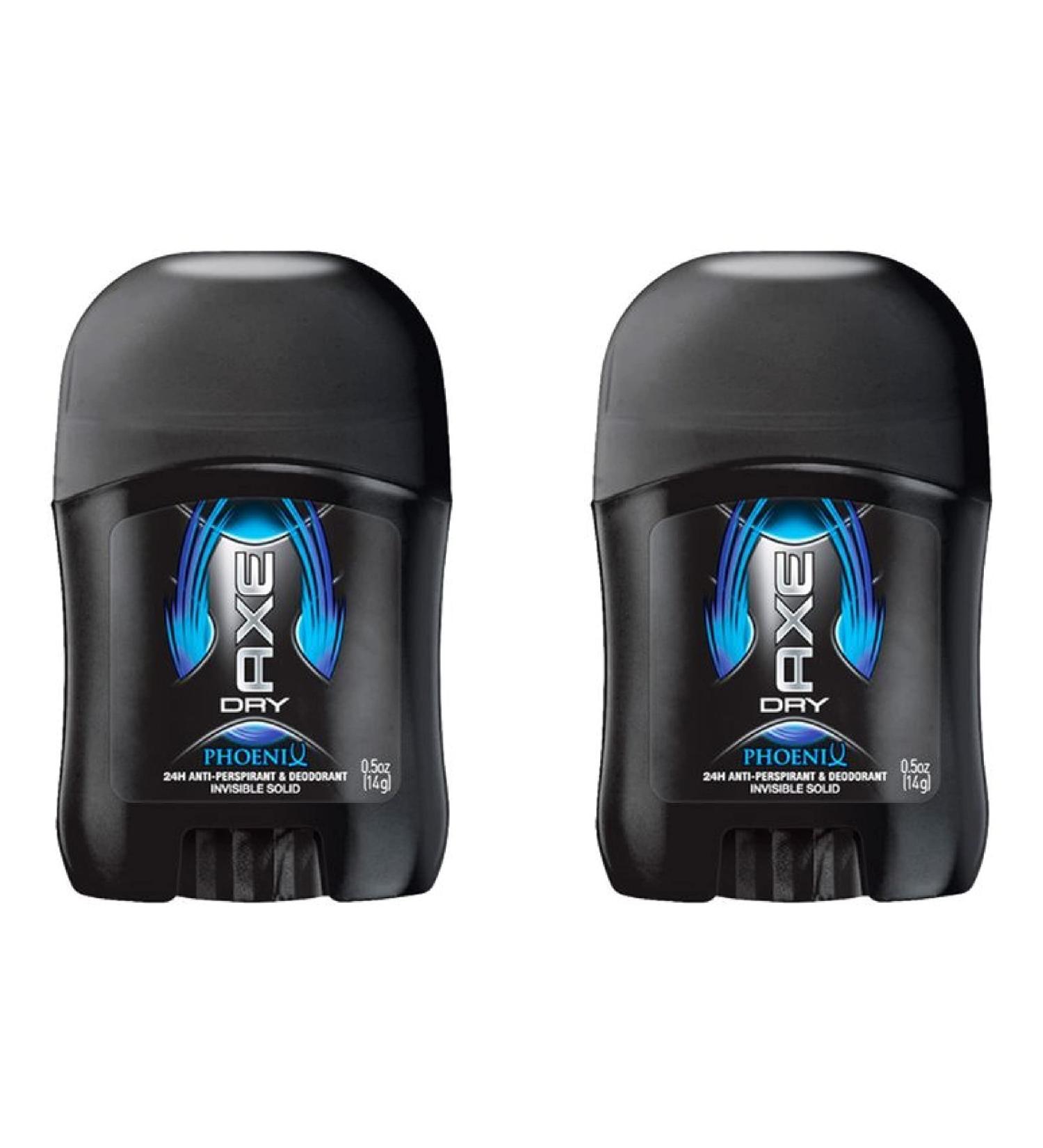 Axe Phoenix Antiperspirant & Deodorant 0.5 ounce Travel Size (2 Pack)