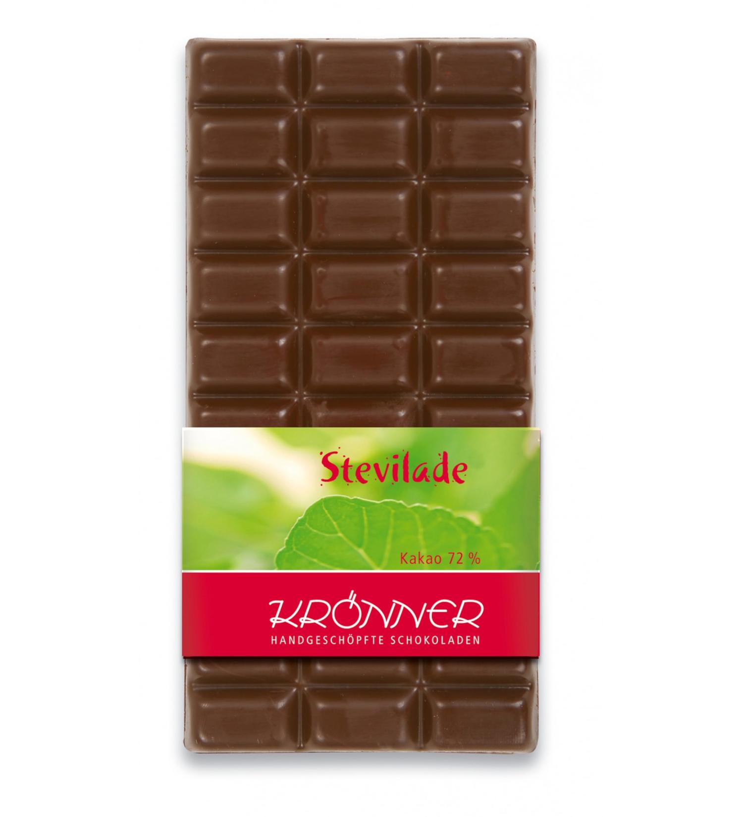 Kr nner Stevia Chocolate Dark 64% / 100g chocolate bar