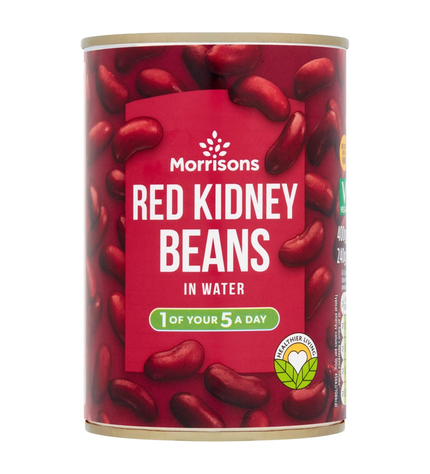 Morrisons Red Kidney Beans in Water 400g