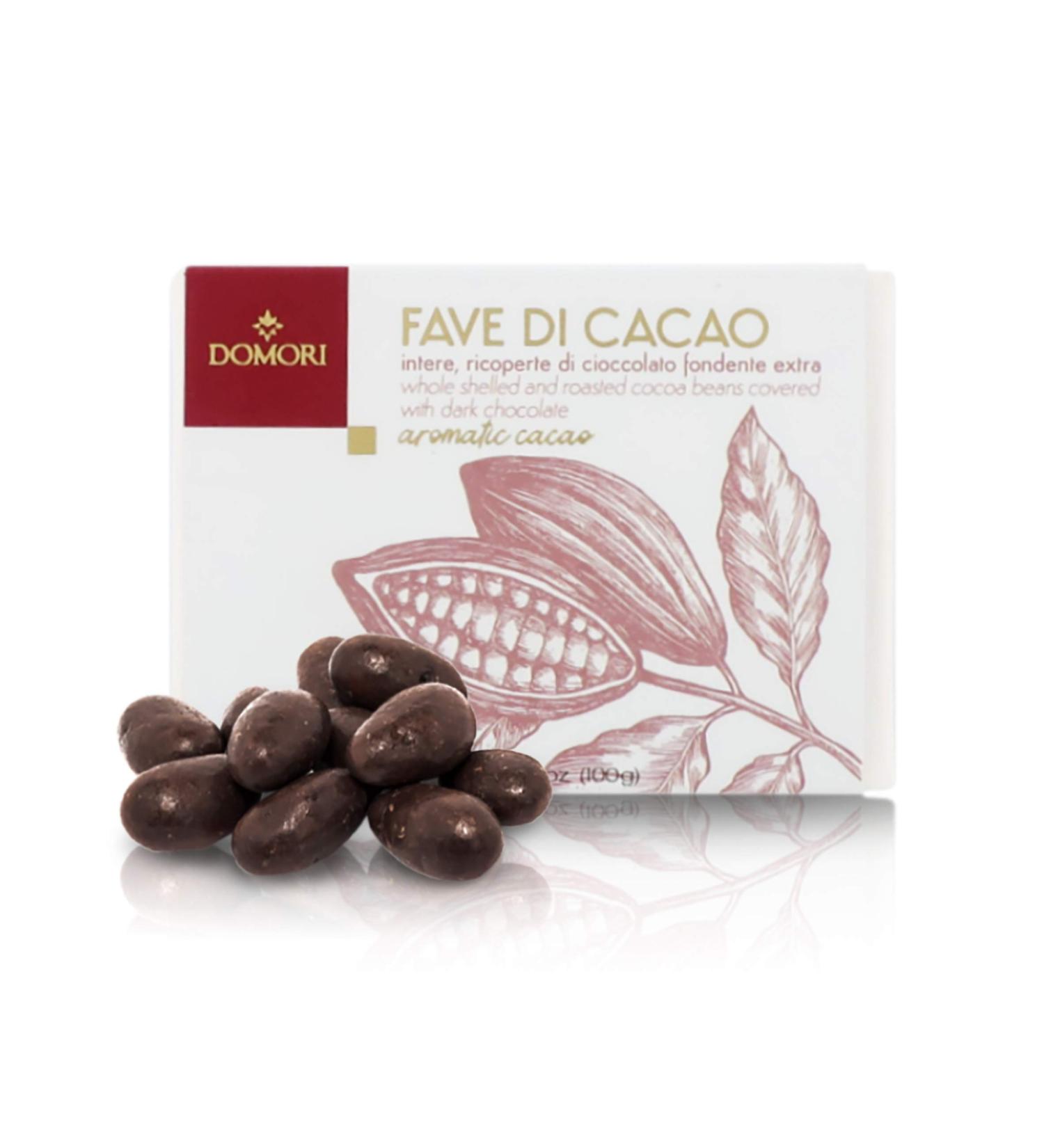 Domori F ves de Cacao Trinitario Enrob es de Chocolat Noir - 100 Grammes - Buy Online on GoSupps.com