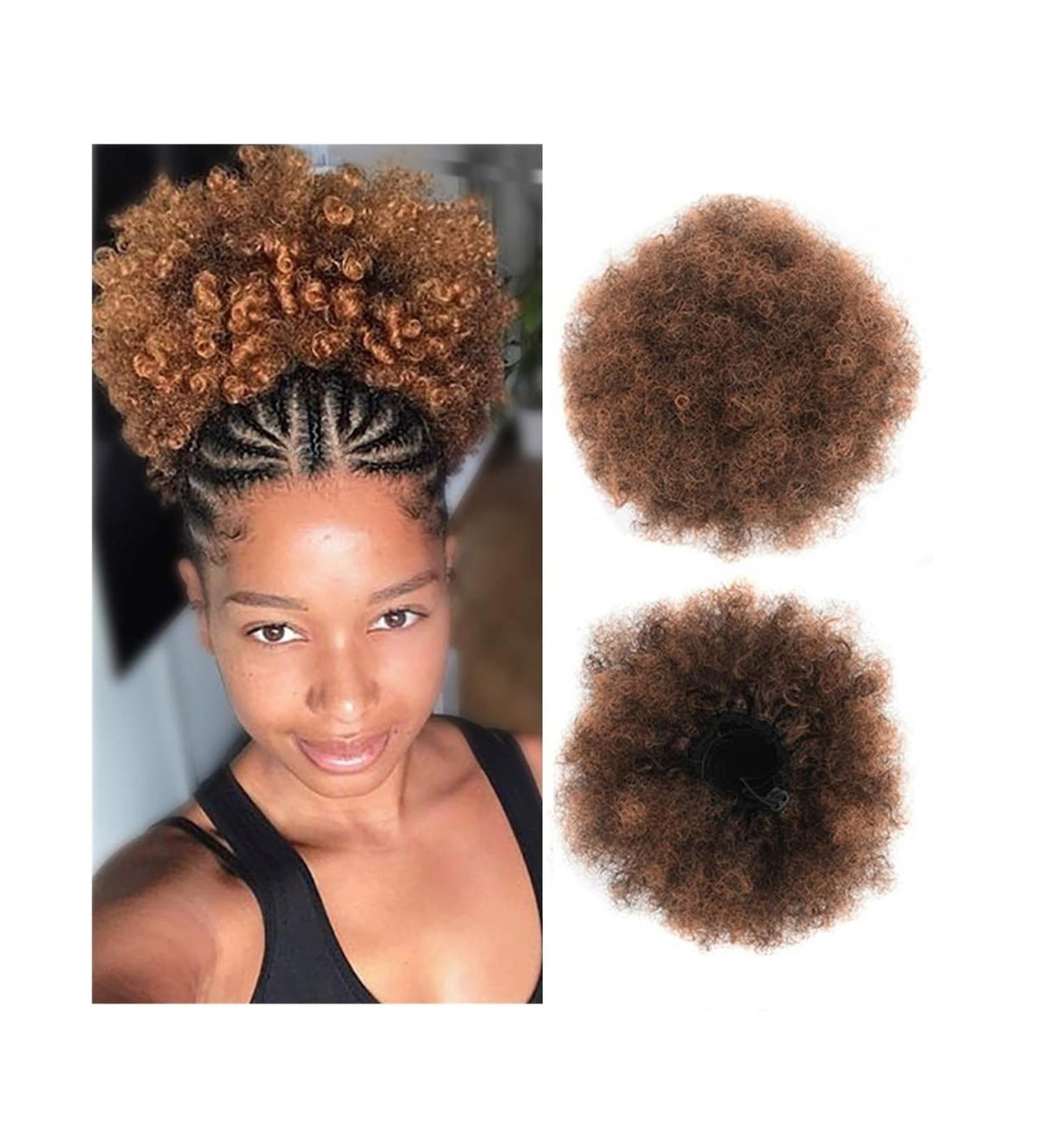 Hair Bun Hairpiece for Women Afro Puff Drawstring Ponytail for Women 8/10inch Synthetic Afro Kinky Curly Hair Bun Extension Hairpieces Clip in Drawstring Ponytail Hairpieces Hair Chignons(30 8inch) 8inch 30 - Buy Online on GoSupps.com