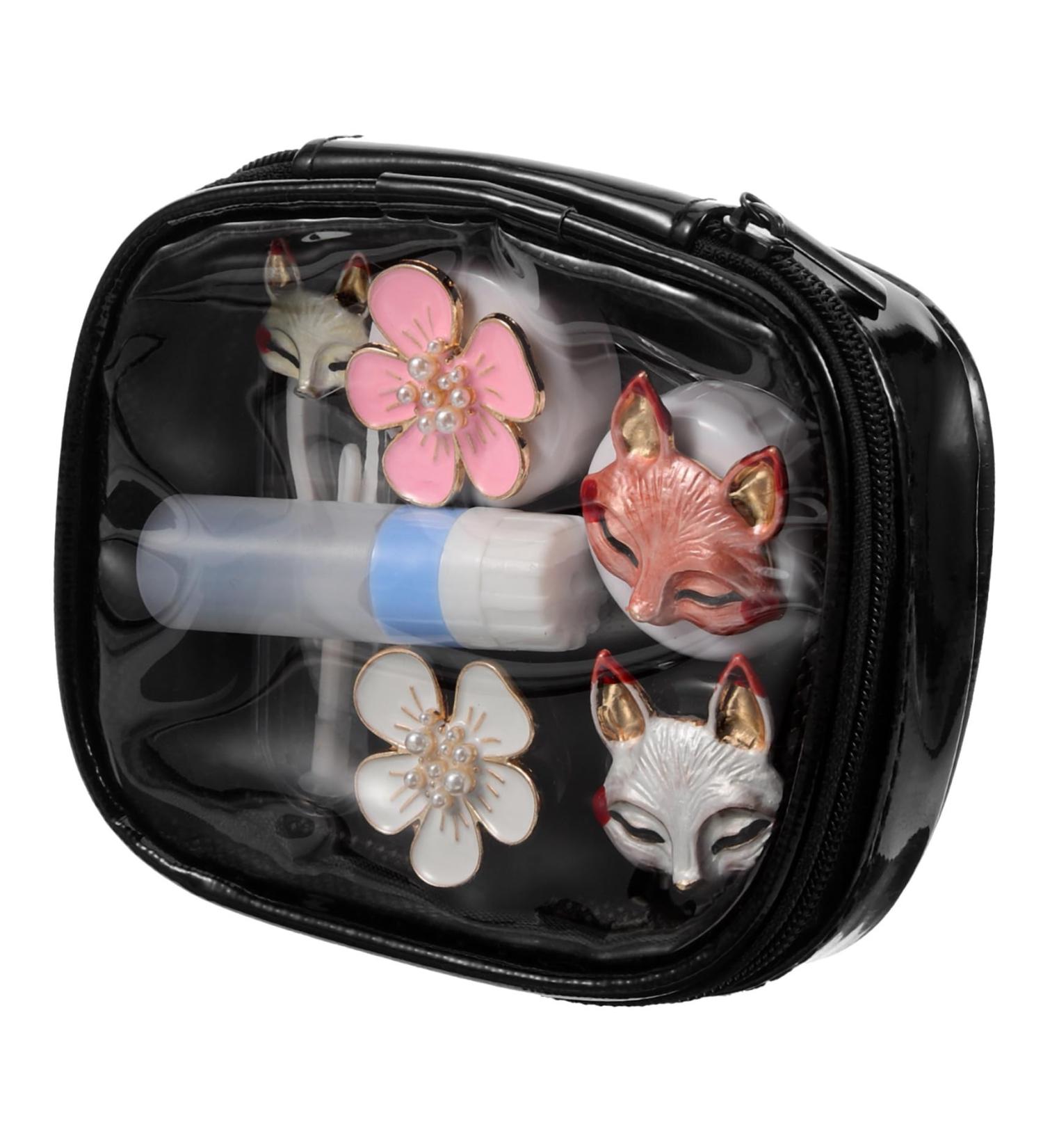 JECOMPRIS Container Flash Set - Stylish Plastic Glitter Lens Holder Box for Easy Storage - Buy Online on GoSupps.com