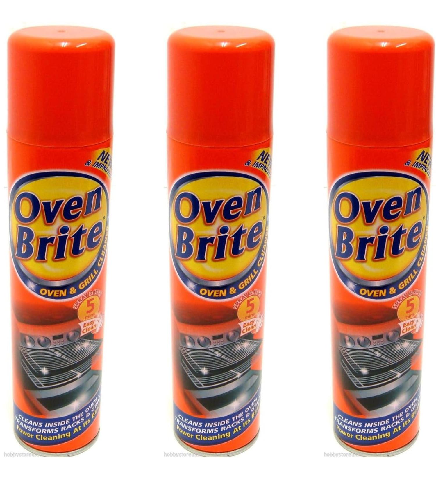 Oven & Grill Cleaner 300ml - Heavy Duty BBQ Cleaning Spray for Sparkling Results - Effective Stove Deep Cleaning For Cooking Equipment - Food-Safe Grill Spray - Buy Online on GoSupps.com