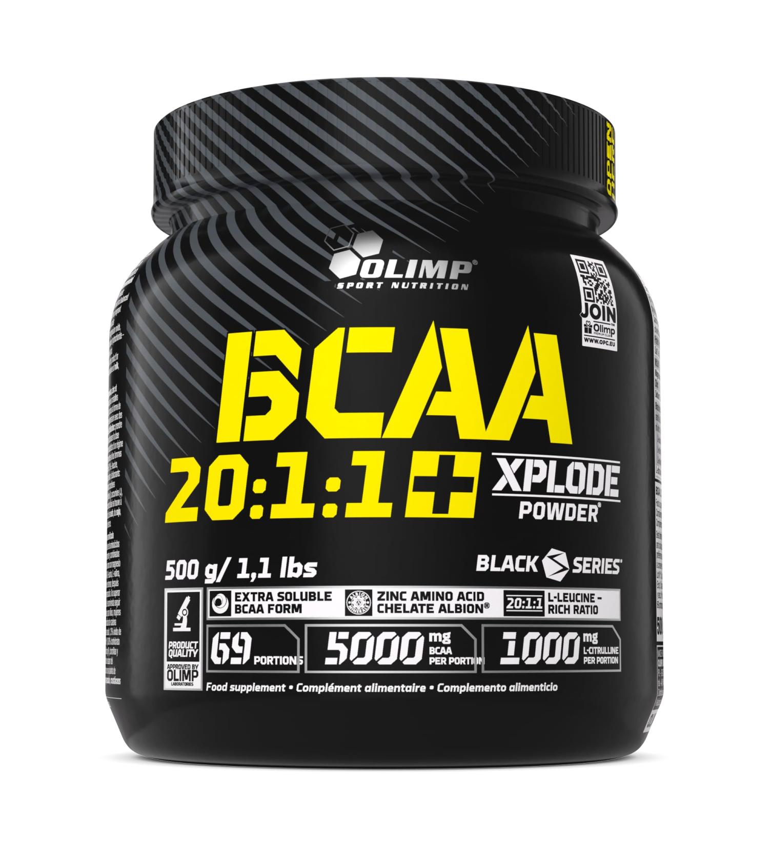 Olimp Sport Nutrition BCAA 20:1:1 Xplode Powder Xplosive Cola - Buy Online on GoSupps.com