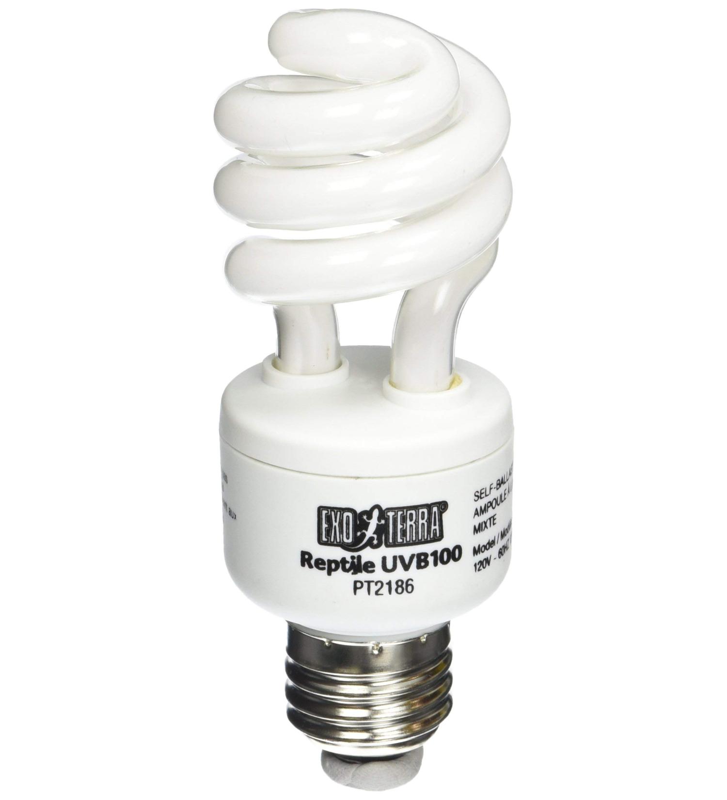 Exo Terra 13w UVB Tropical Terrarium Bulb 13 Watt (UVB100) - Buy Online on GoSupps.com