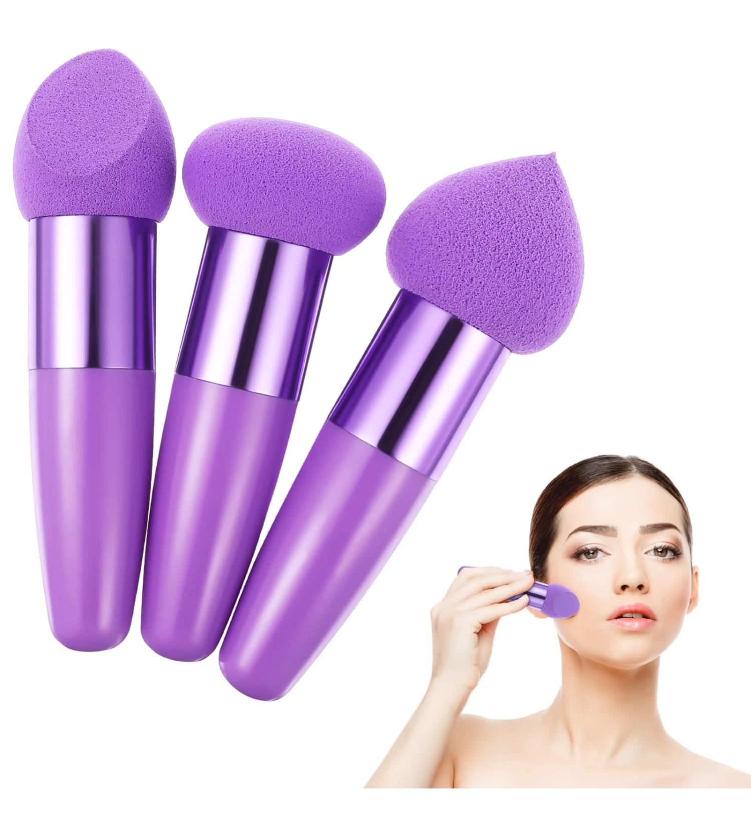 Beaupretty 3-Piece Makeup Sponge Set | Elf Cosmetic Mushroom Puff with Handle - Perfect for Flawless Foundation Application - Buy Online on GoSupps.com