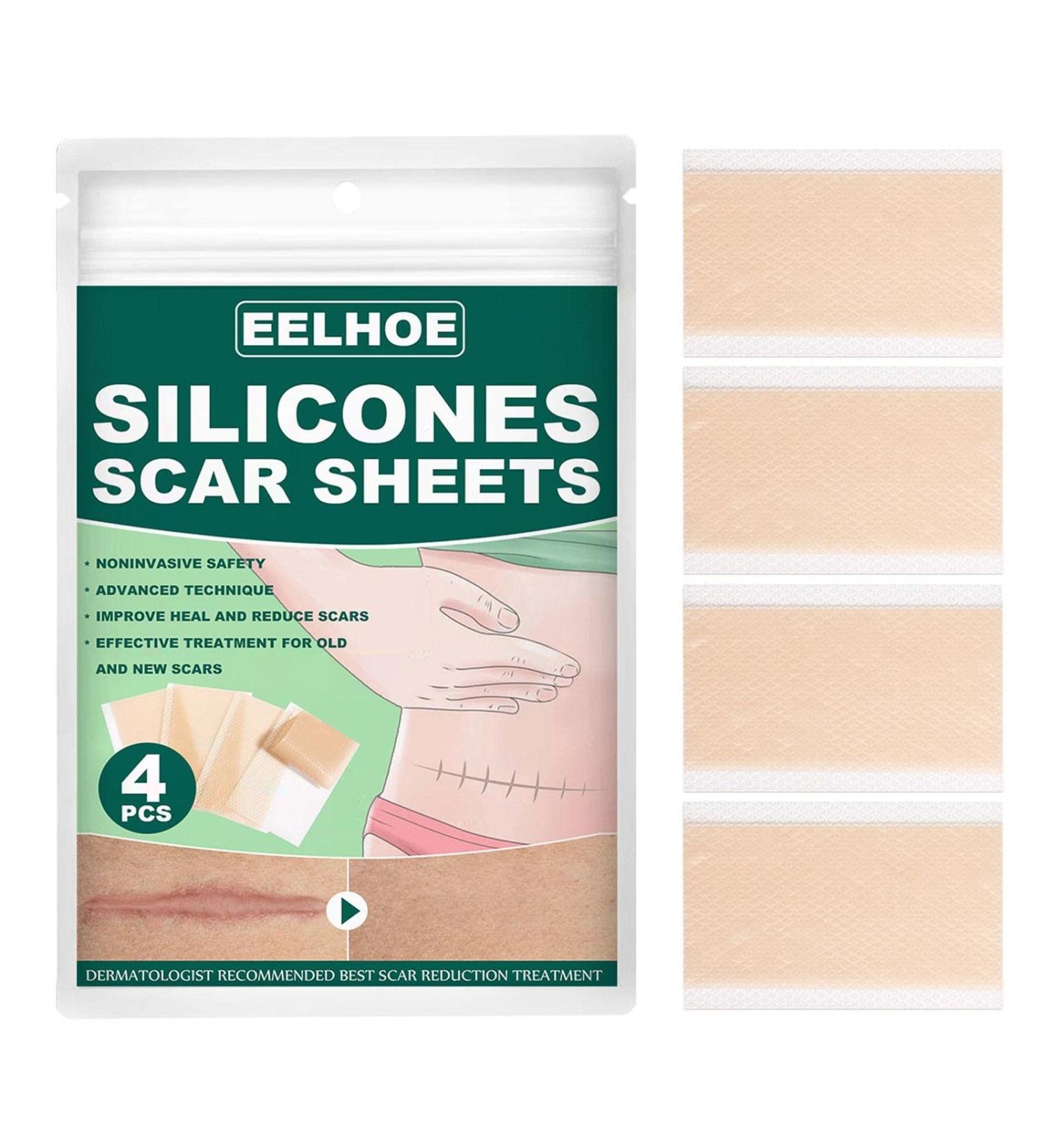 Silicone Gel Scar Patch | Fade Stretch Marks & Burn Scars | Hydrate Facial Skin | Smooth & Even Tone | One Size Fits All - Buy Online on GoSupps.com