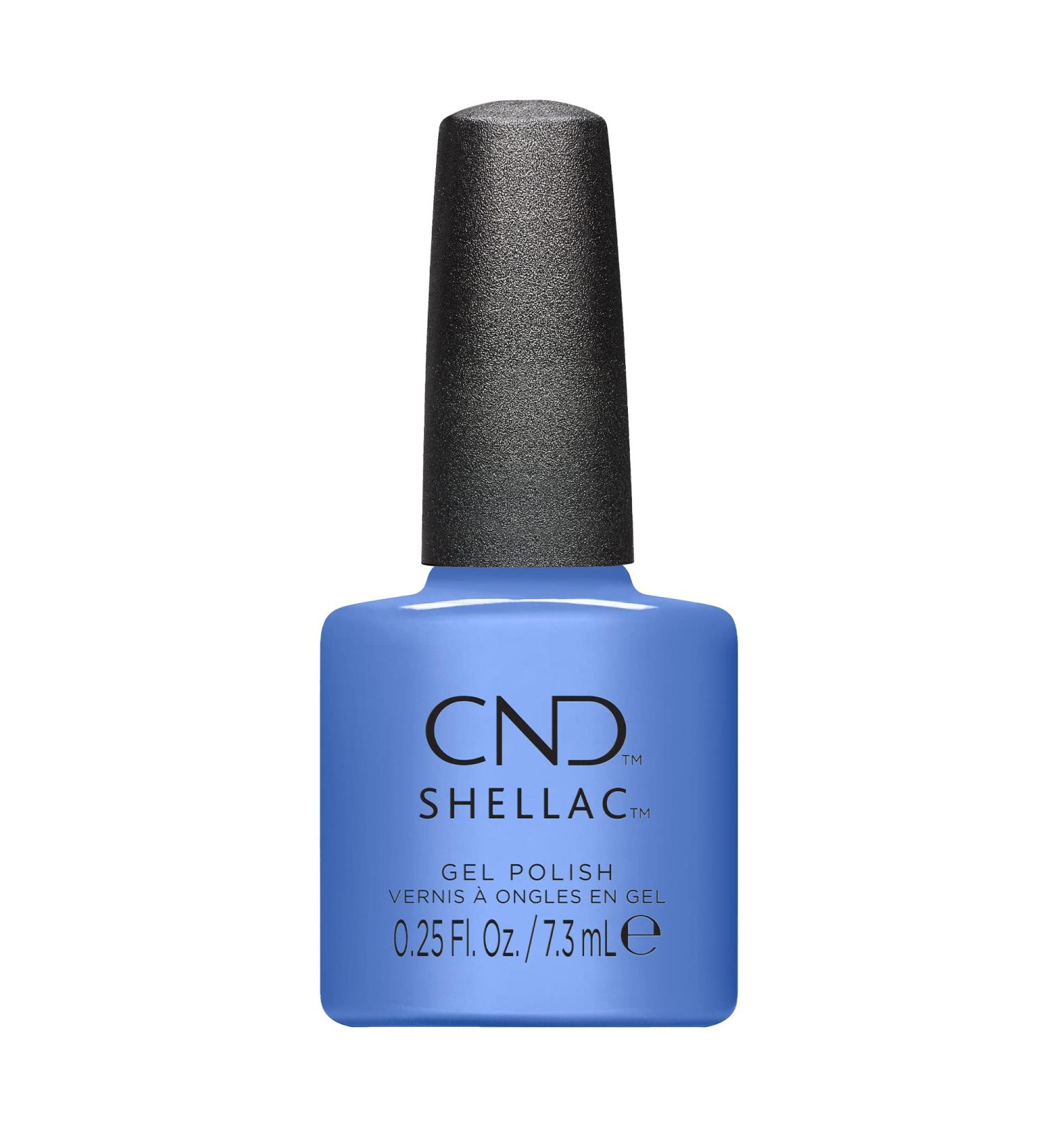 Cnd Shellac Motley Blue 7.3ml - Bizzare Beauty Collection