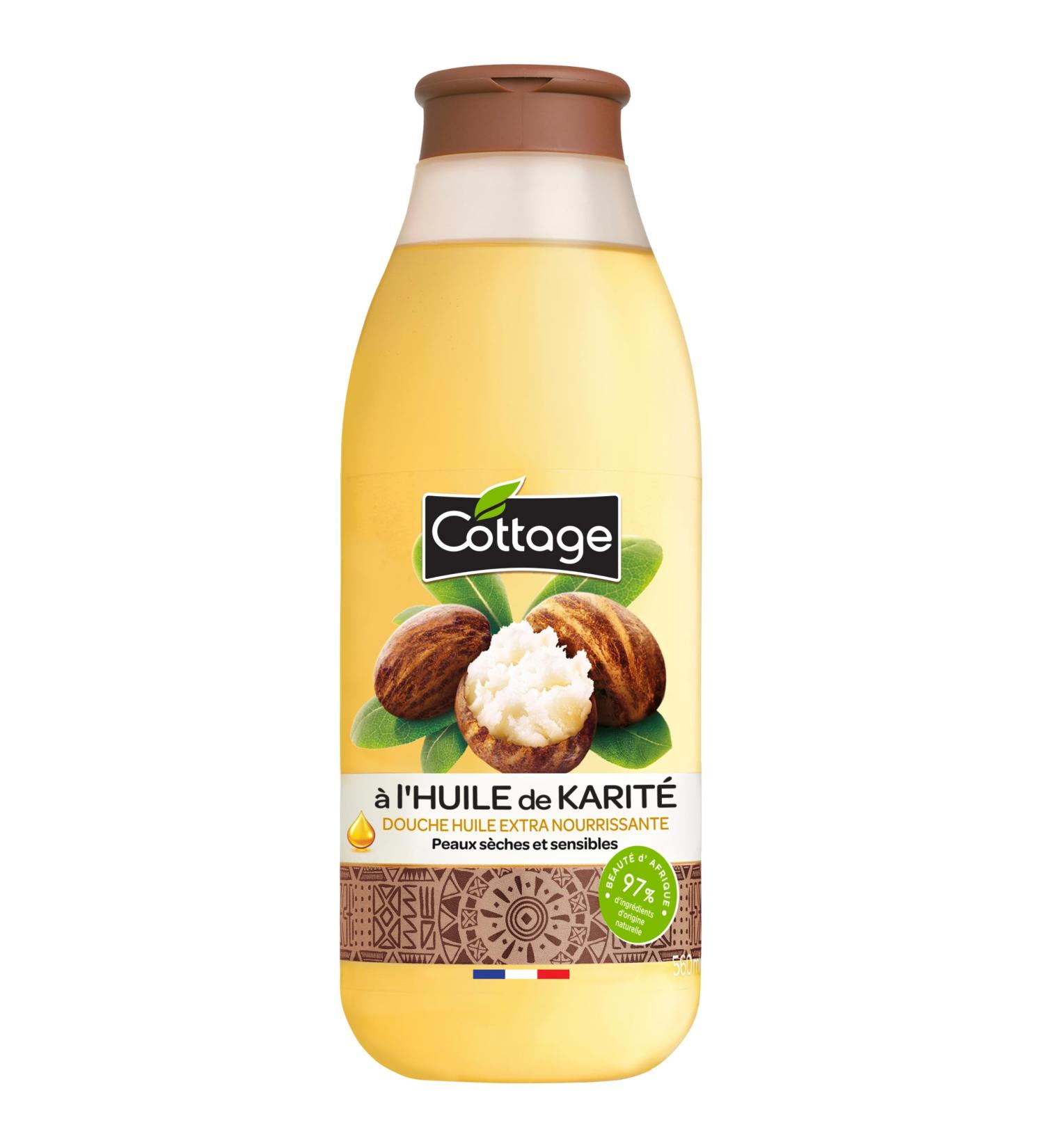 Cottage Shower Oil Extra Nourishing Shea 560ml | Hydrating Body Wash for Intense Moisture | International Shipping Available - Buy Online on GoSupps.com