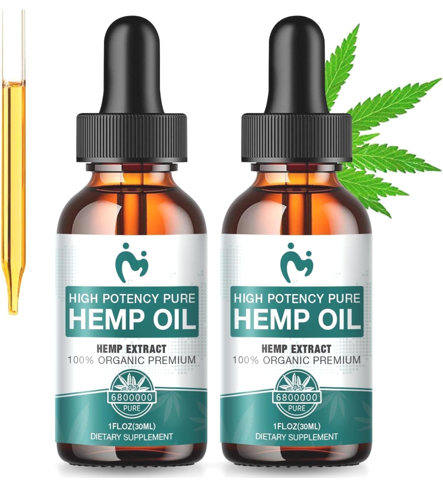 MOSRAY Organic Oil Drops with Vegan Non-GMO 2 Pack - Buy Online on GoSupps.com