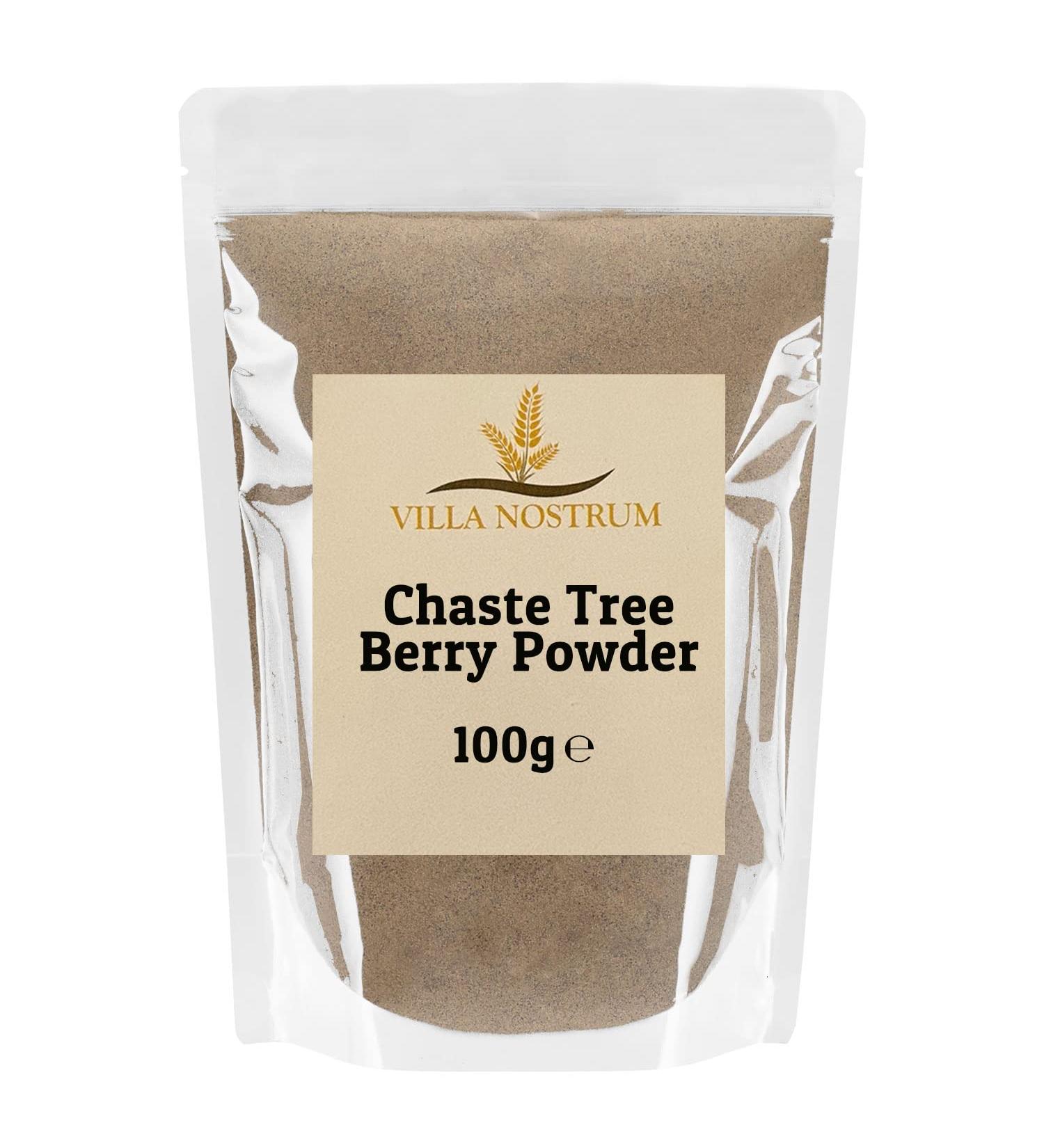 Chaste Tree Berries Ground 100g by Villa Nostrum
