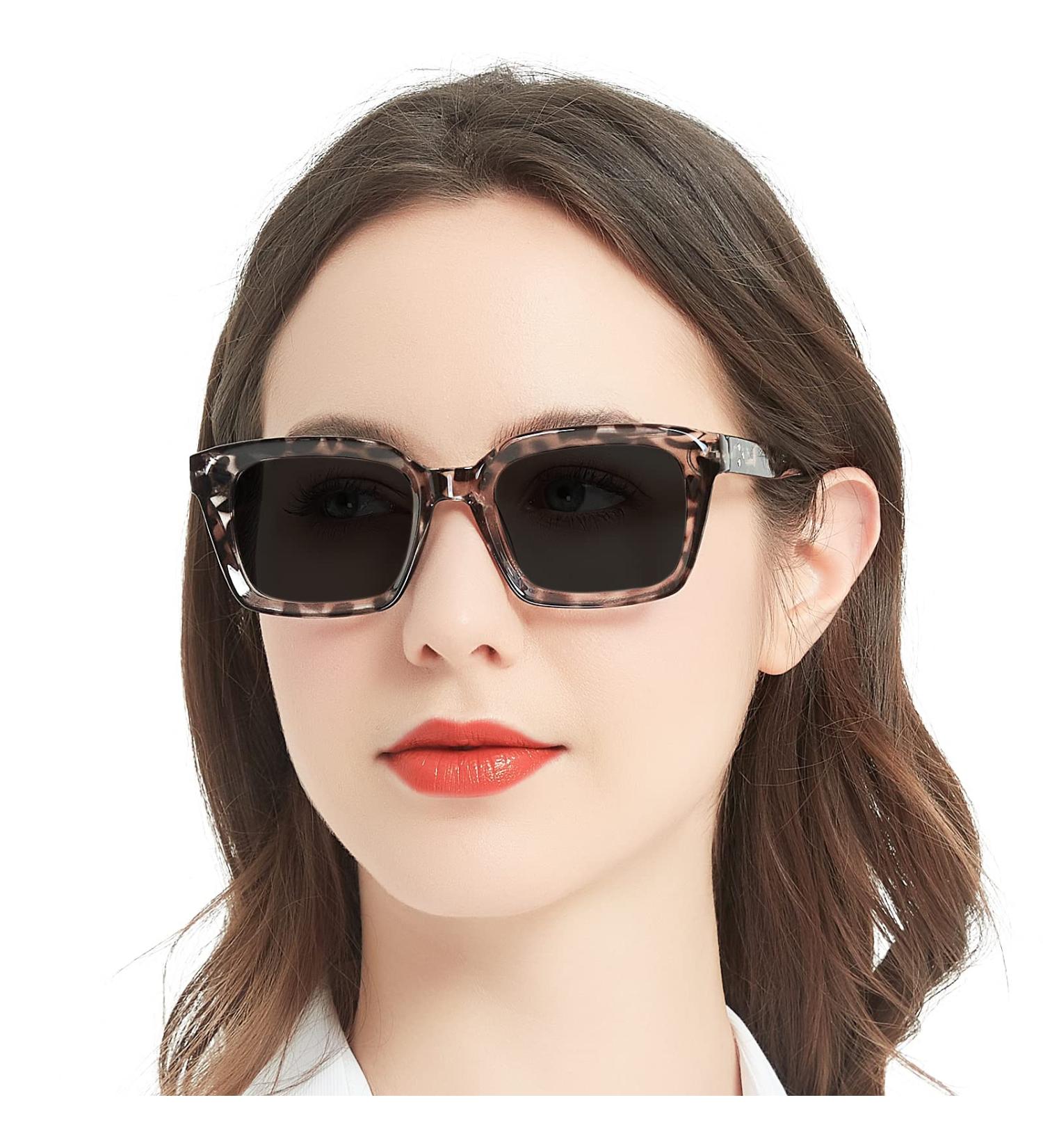 MARE AZZURO Women's UV Reader Sunglasses 0.5-4.0 Strength - Bifocal Sun Reading Glasses - A-brown Color - 2.5X - Buy Online on GoSupps.com