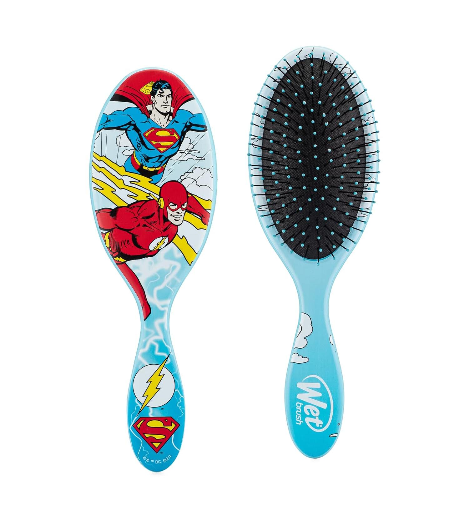 Wet Brush Original Detangler Justice League - Superman & Flash - Buy Online on GoSupps.com