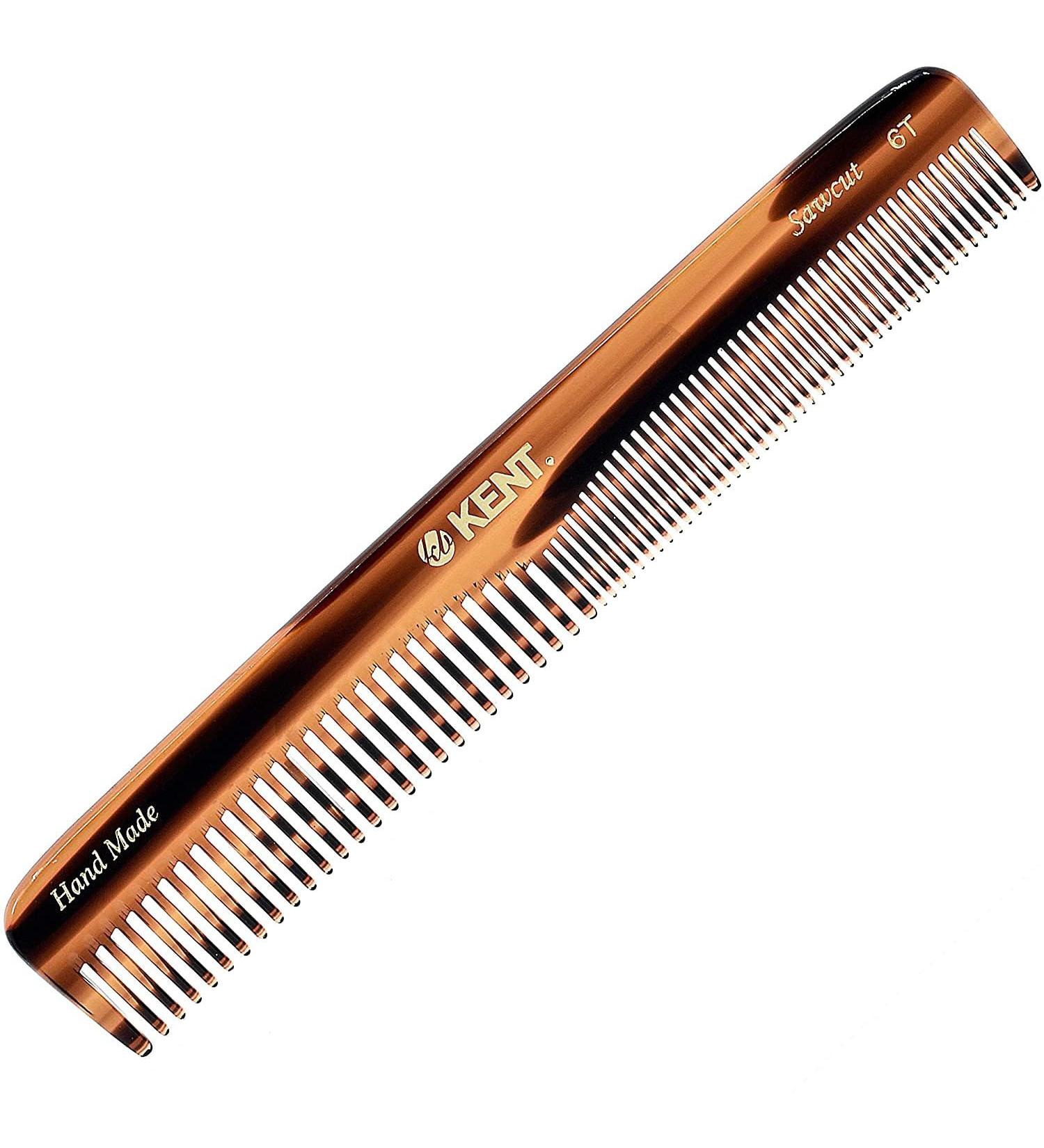 Kent Brushes Handmade Combs Range 6T Medium Size Coarse and Fine Comb for Women A-Tortoiseshell 1 Count (Pack of 1) - Buy Online on GoSupps.com