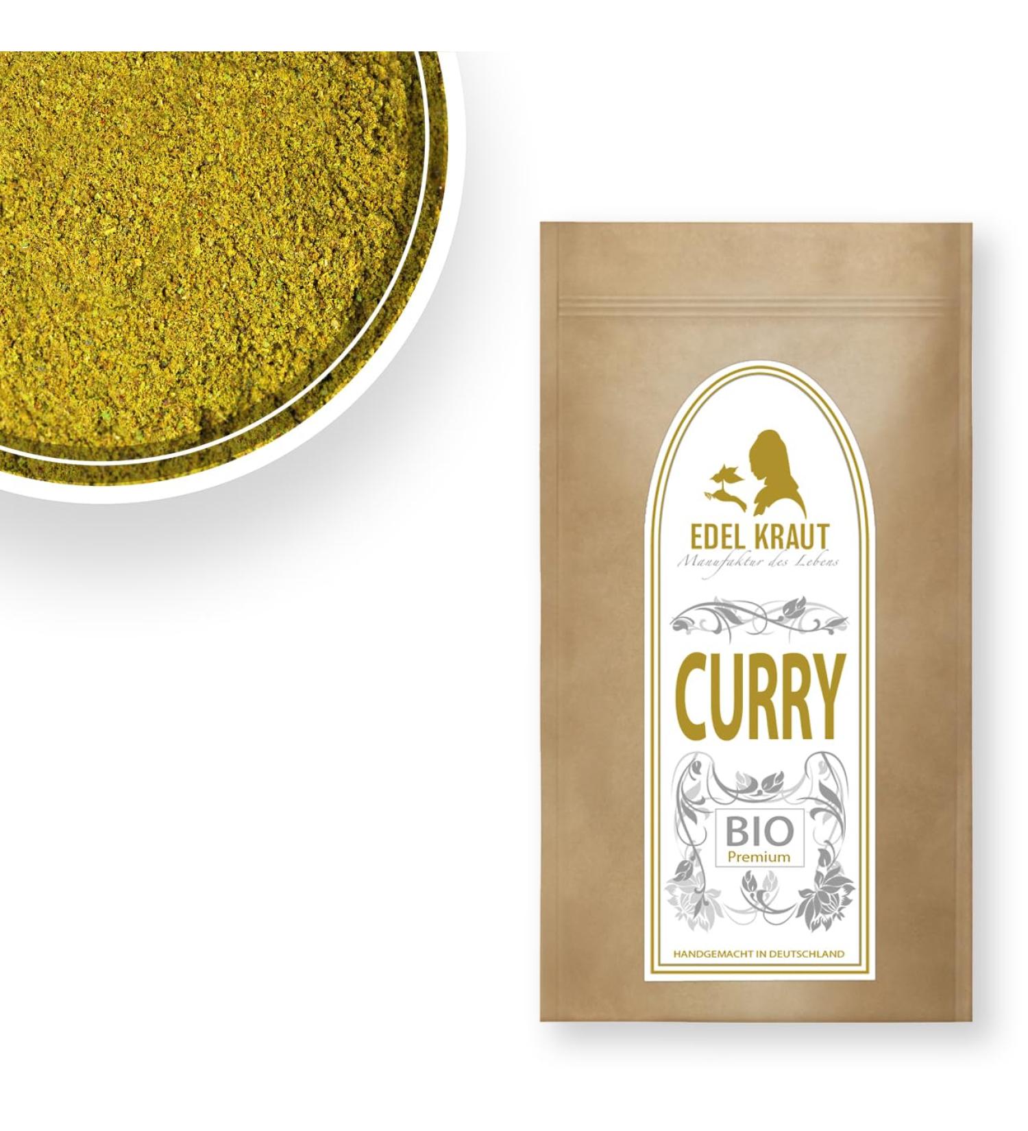 Buy Jaipur Bio Indian Curry Powder 1000g | Premium Ayurveda Spice Mix with Turmeric Ginger & Coriander | Noble Herb - Organic KBA Curry - Buy Online on GoSupps.com