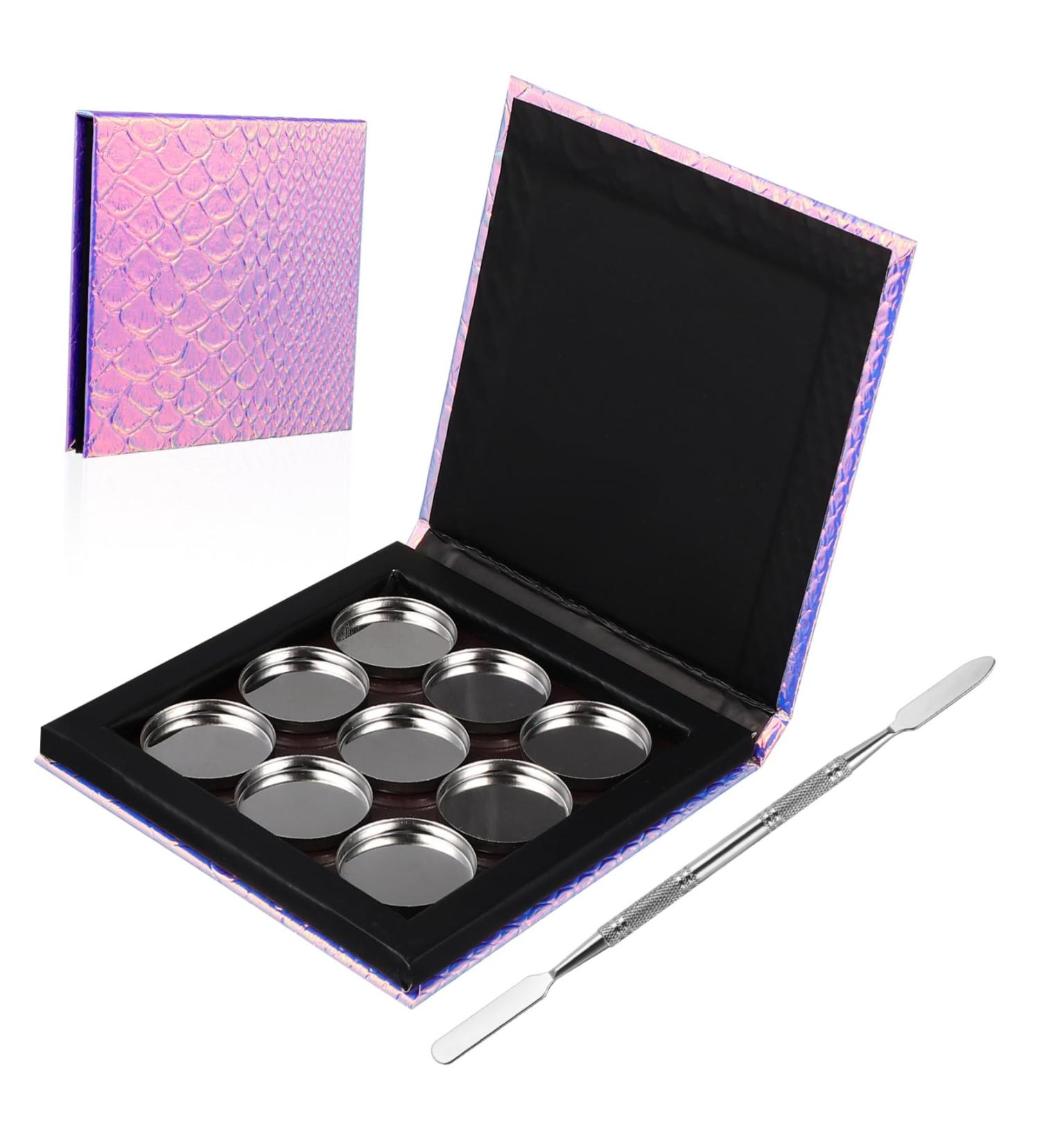 Buy MAGICLULU Magnetic Makeup Palette Set - Large Empty Cosmetics Tray for Eyeshadow & Blush - Versatile Magnetic Palette for Makeup Lovers - Buy Online on GoSupps.com