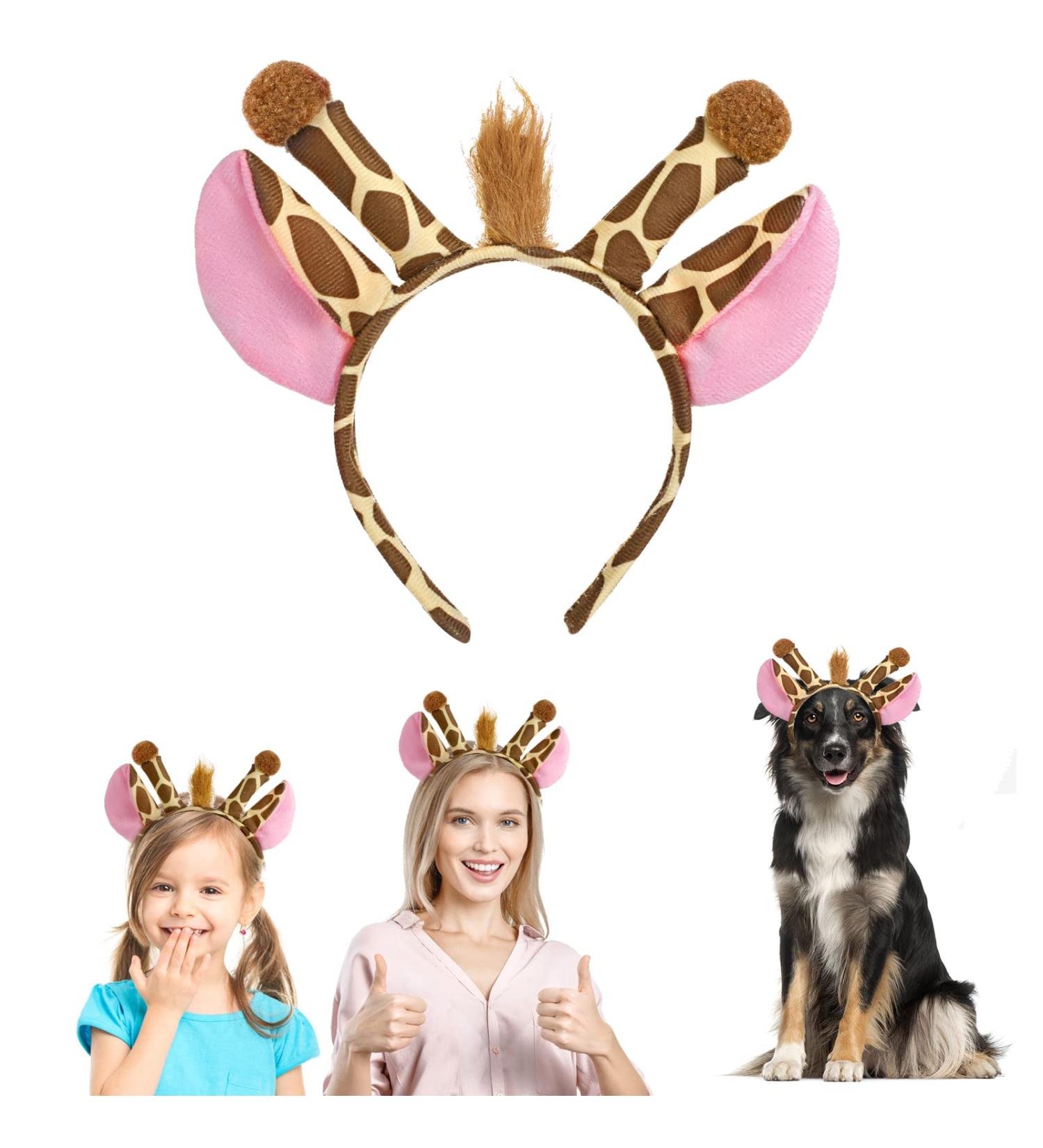 WLLHYF Giraffe Animal Headband - Cute Cosplay Party Hair Accessories - Buy Online on GoSupps.com