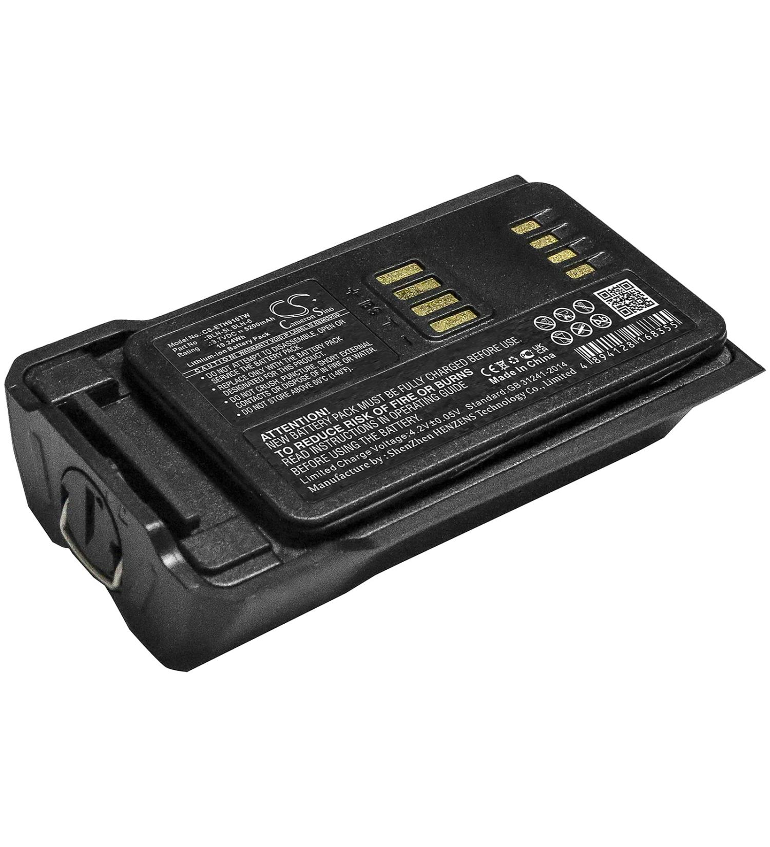 DCH 5200mAh BLN-6 Battery Replacement for EADS THR9i THR9 THR9 C-30 BLN-5i | International Shipping Available - Buy Online on GoSupps.com