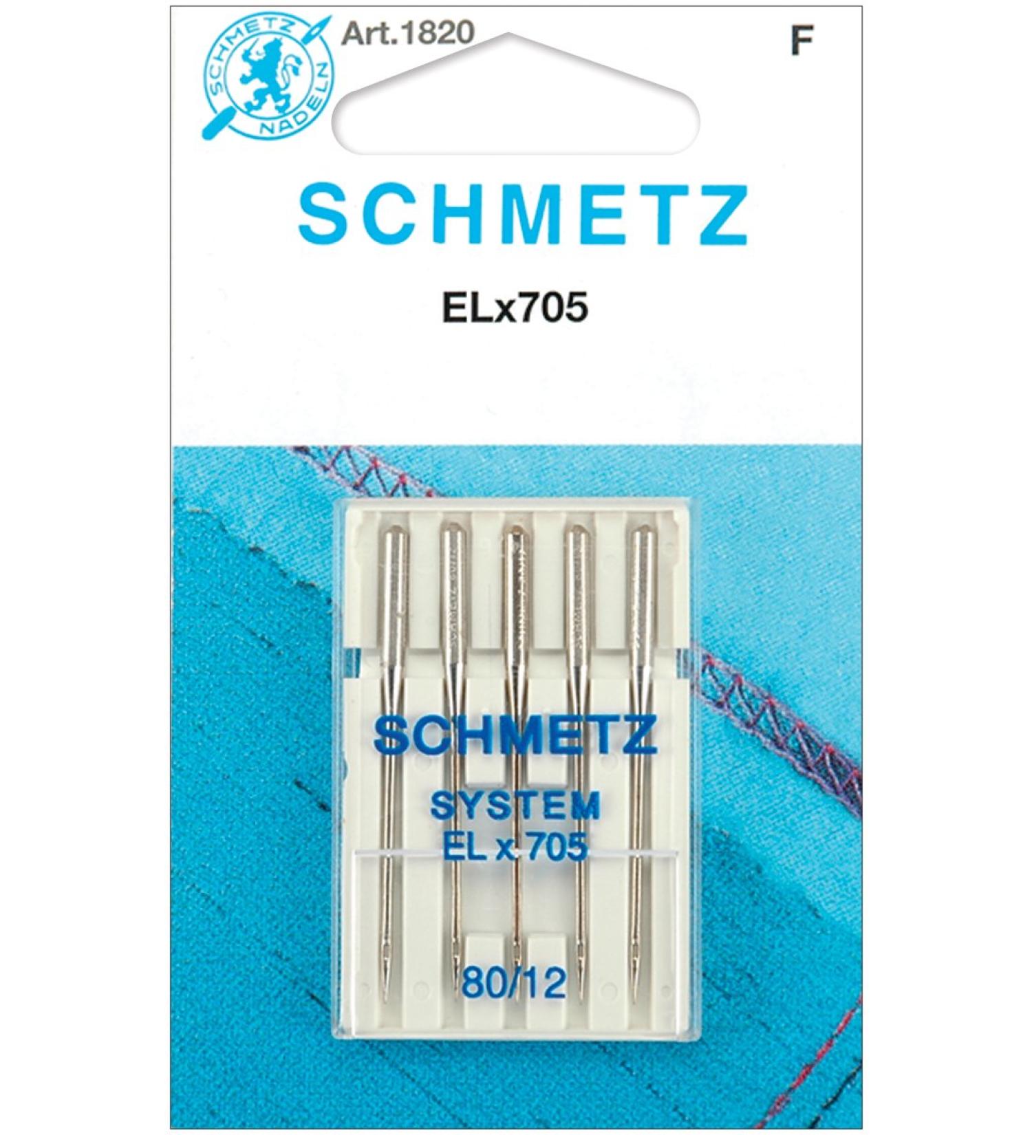 ELX705 Serger Needles Size 12/80 5/Pkg