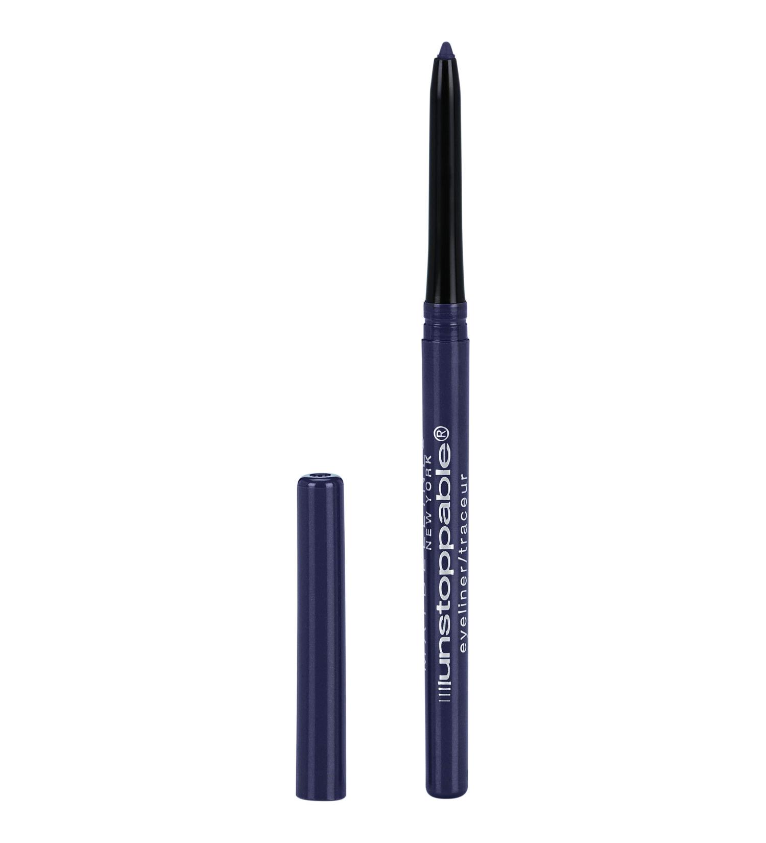 Maybelline New York Unstoppable Waterproof Eyeliner Sapphire 708 0.01 oz (Pack of 2)