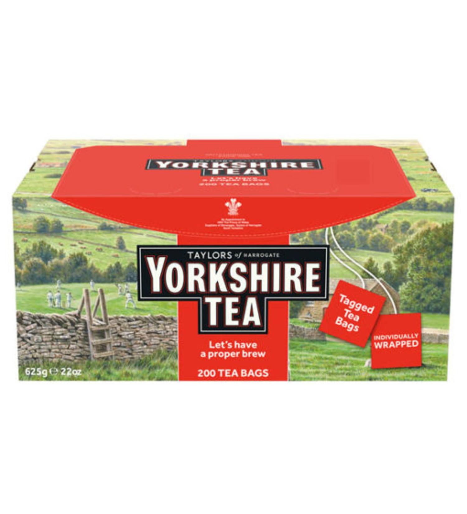 Tea Tagged & Enveloped Tea Bags (200). Tagged Tea Bags. 100% Black Tea