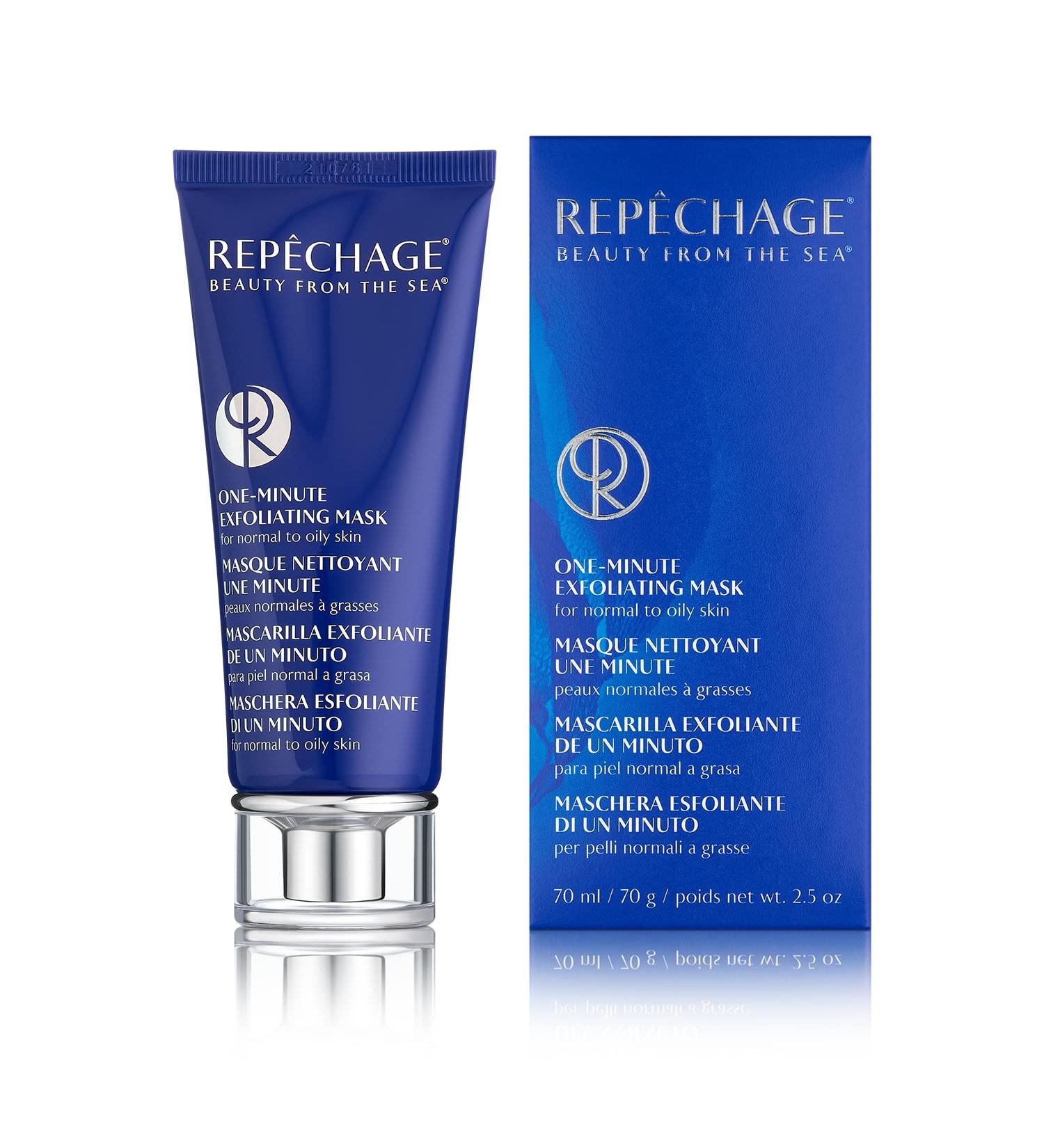 Repechage One Minute Exfoliating Mask - 2.4 OZ | Face Scrub for Oily Skin, Blemishes, Blackheads & Dark Spots - Buy Online on GoSupps.com